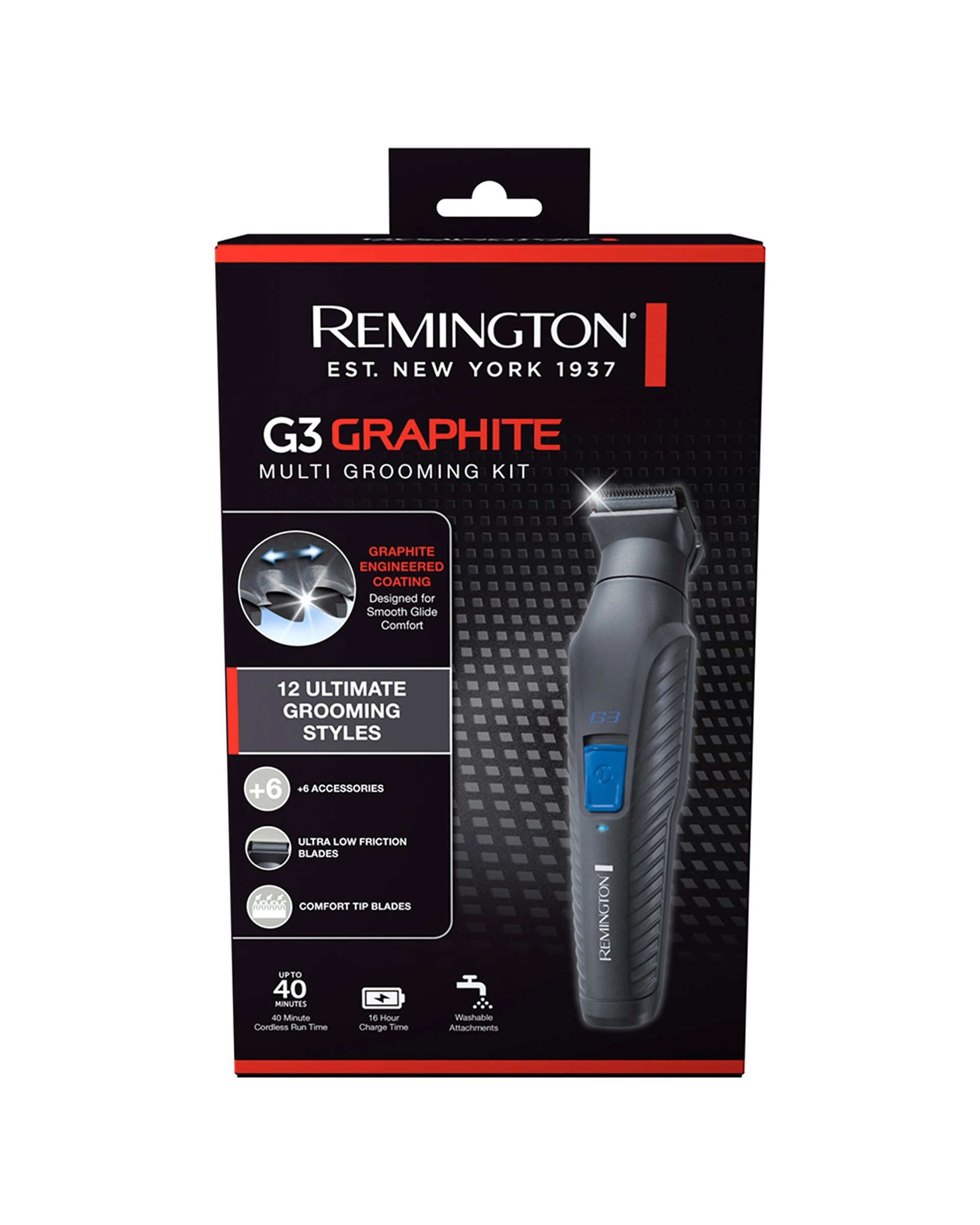 4 Remington PG3000AU Graphite Series Multi Grooming Kit, 4 of 5