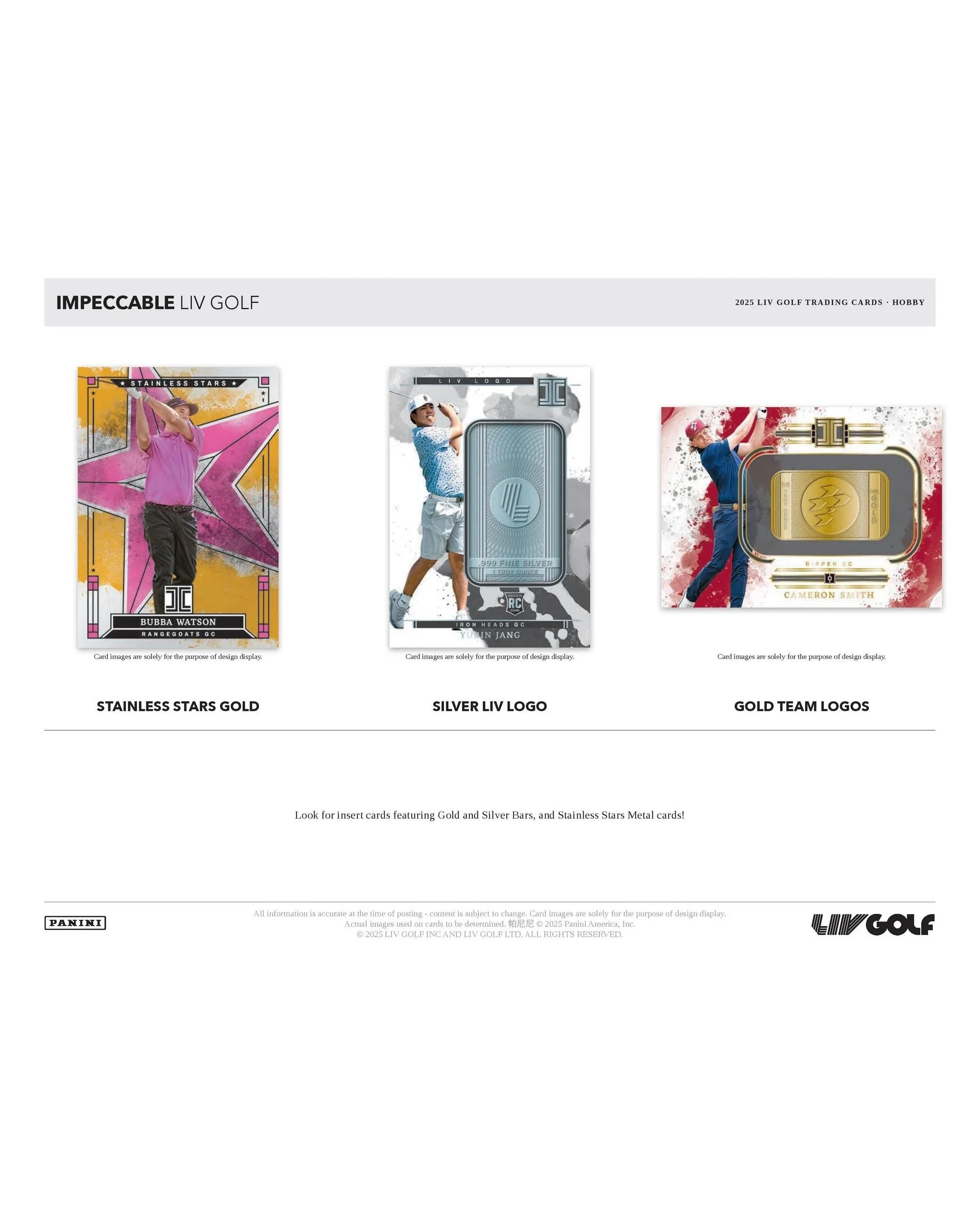 6 Panini 2025 Impeccable Liv Golf Hobby Box, 6 of 10