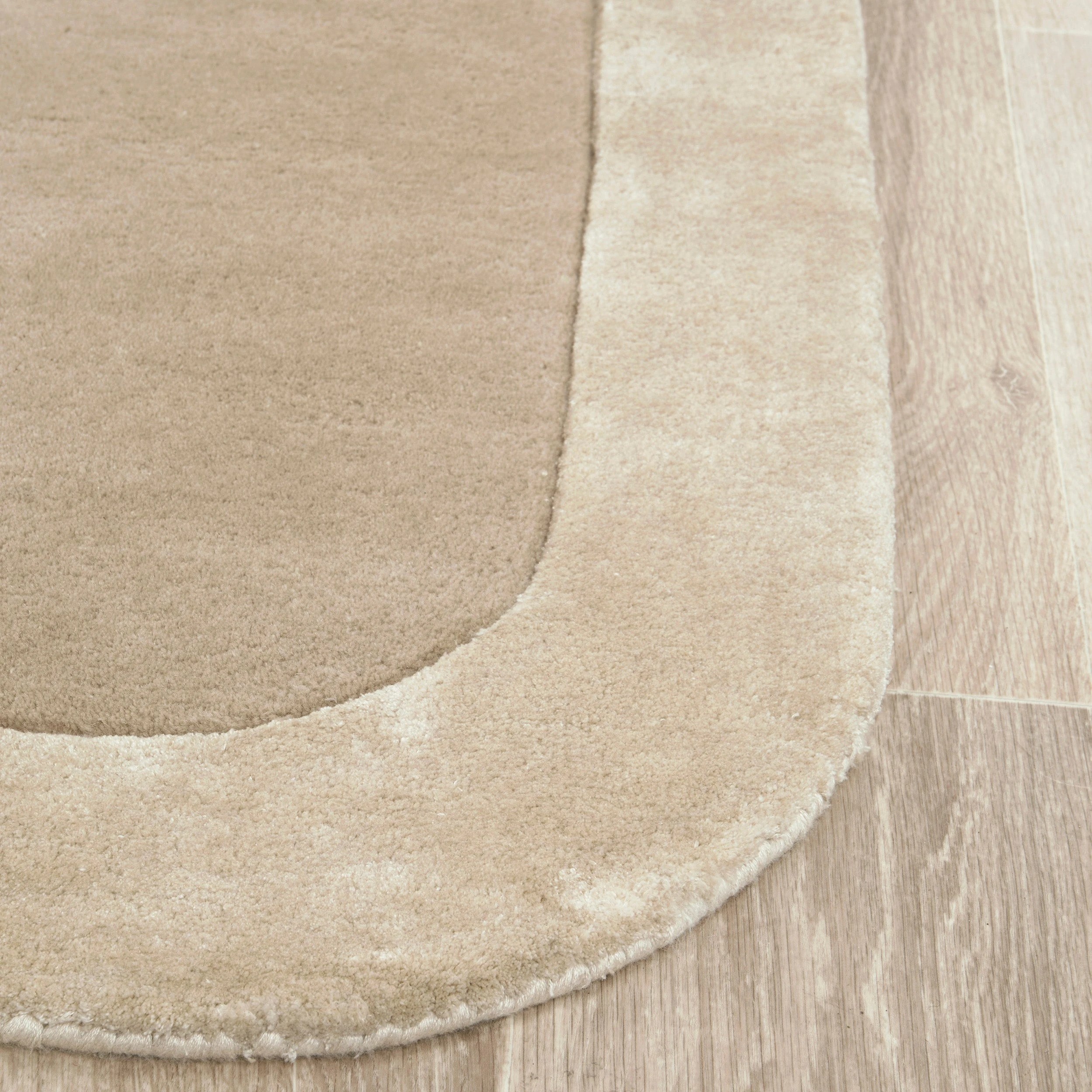3 Common Ground Rugs Nexus Husk 380x280cm - Extra Large Hand Tufted Rug - Beige, 3 of 7
