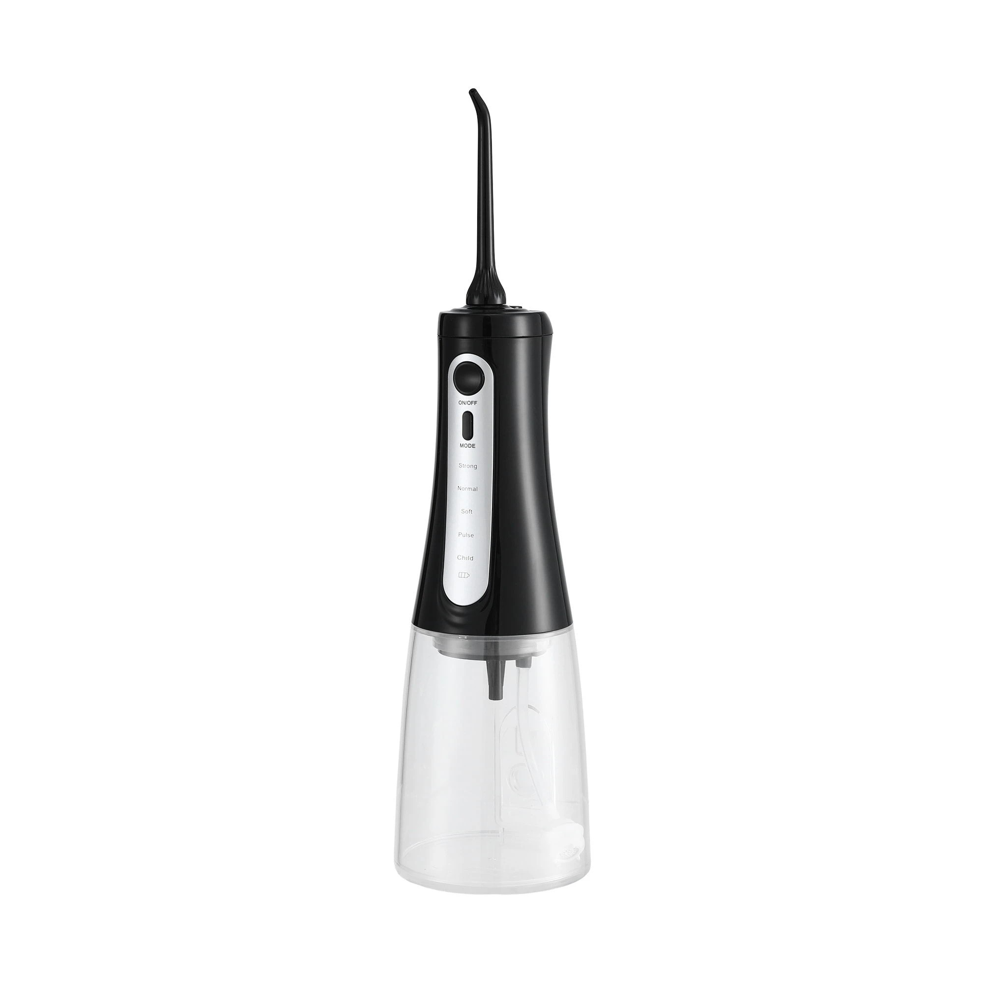 1 Devanti Cordless Water Flosser Dental Oral Irrigator - Black, 1 of 1