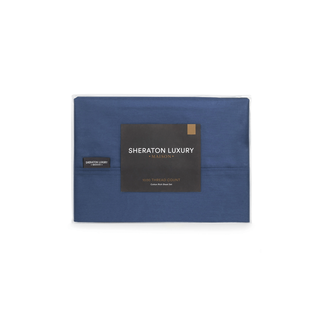 3 Sheraton Luxury Maison Queen Bed Fitted Sheet Set 1000tc Cotton Rich Nightfall
 - Queen Bed
 - Blue, 3 of 3