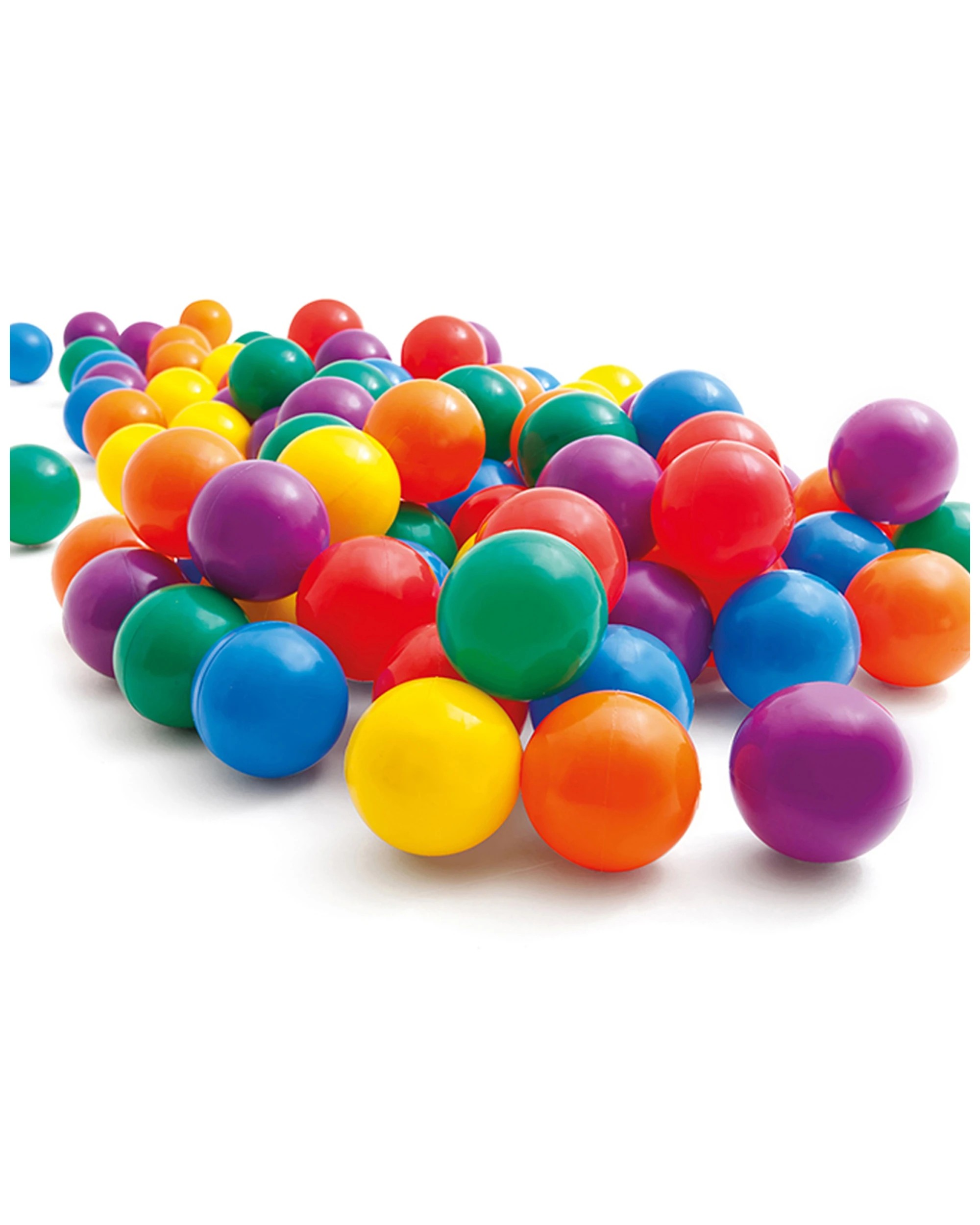 2 Intex 100pc 6.5cm Kids Plastic Balls Indoor Outdoor Ball Pit Playpen Pool Toy 2+. - Multi, 2 of 2