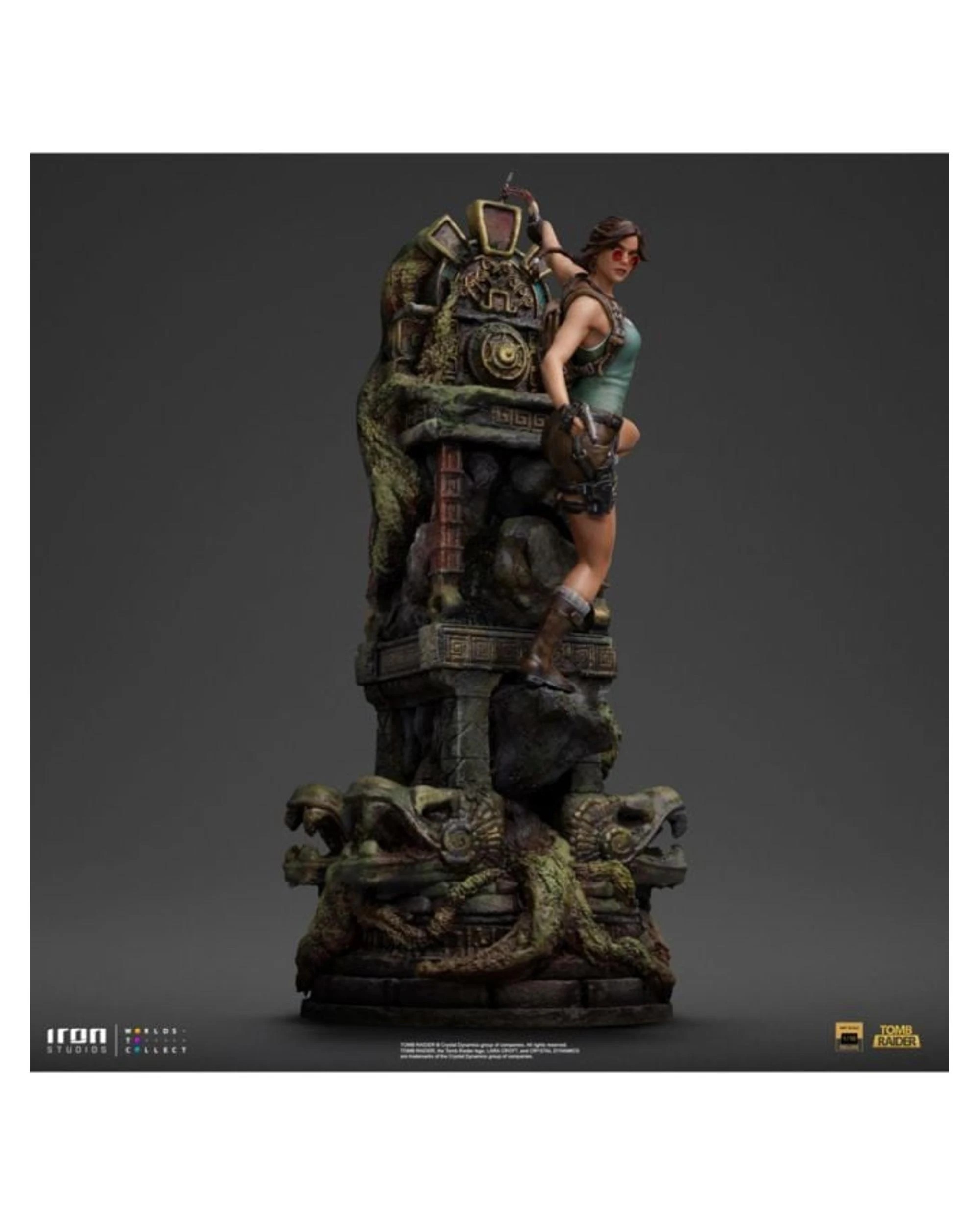 8 Iron Studios Tomb Raider Lara Croft Deluxe 1:10 Scale Statue, 8 of 10