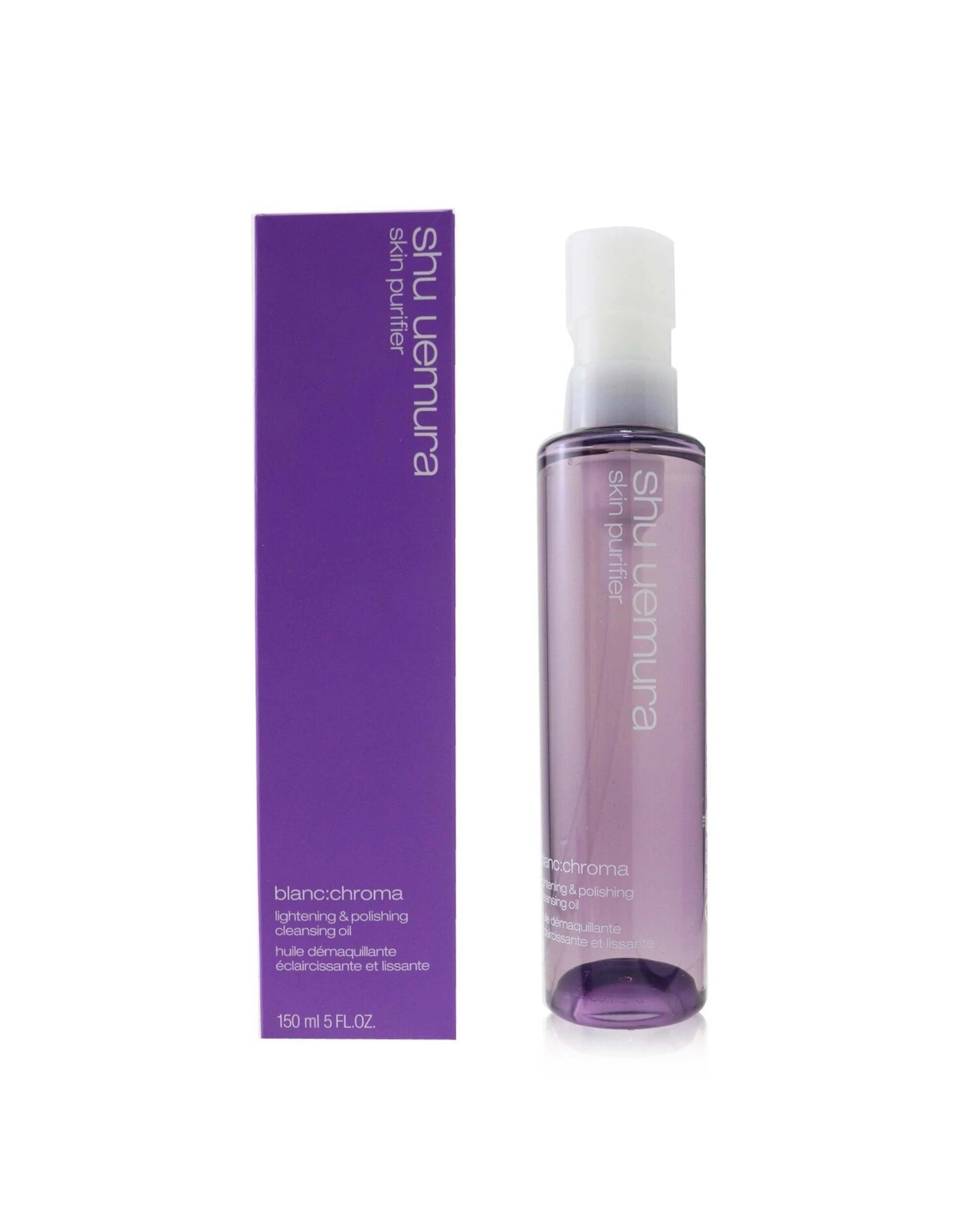 4 Shu Uemura Blanc:Chroma Lightening & Polishing Cleansing Oil  450ml/15.2oz, 4 of 4