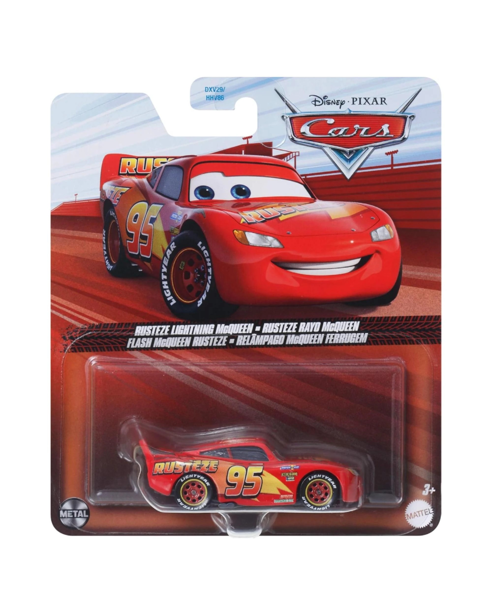 1 Disney Pixar Cars Rusteze Lightning McQueen Diecast Car, 1 of 4