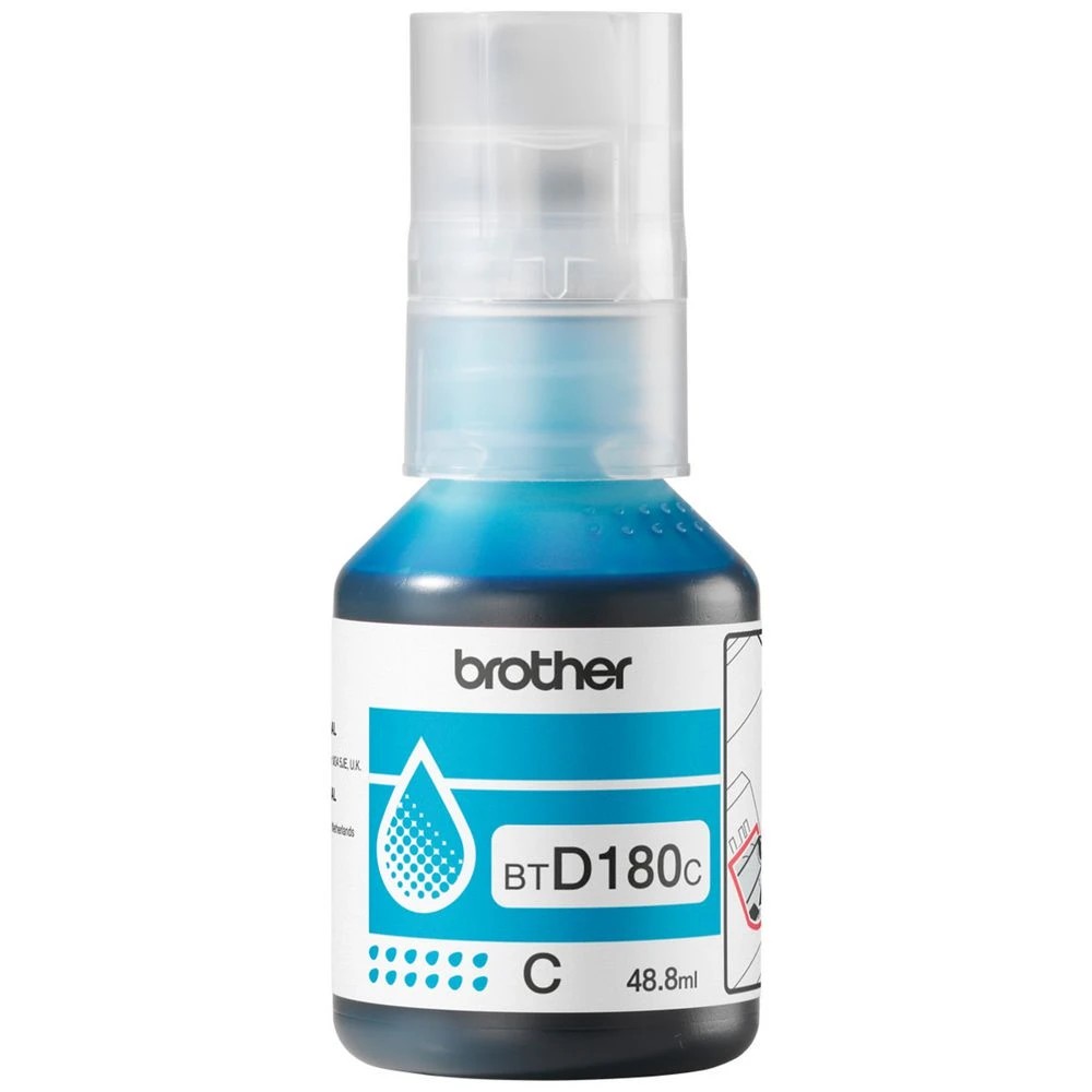 1 Brother BTD180 Ink Bottle Cyan, 1 of 1