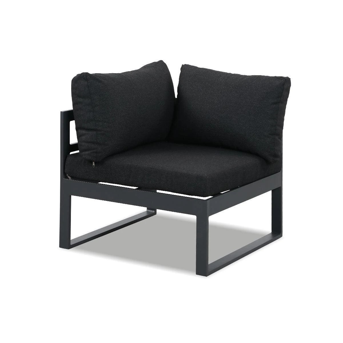3 Moda Living Hampton Aluminium Outdoor Sofa Seating Set - Charcoal, 3 of 9
