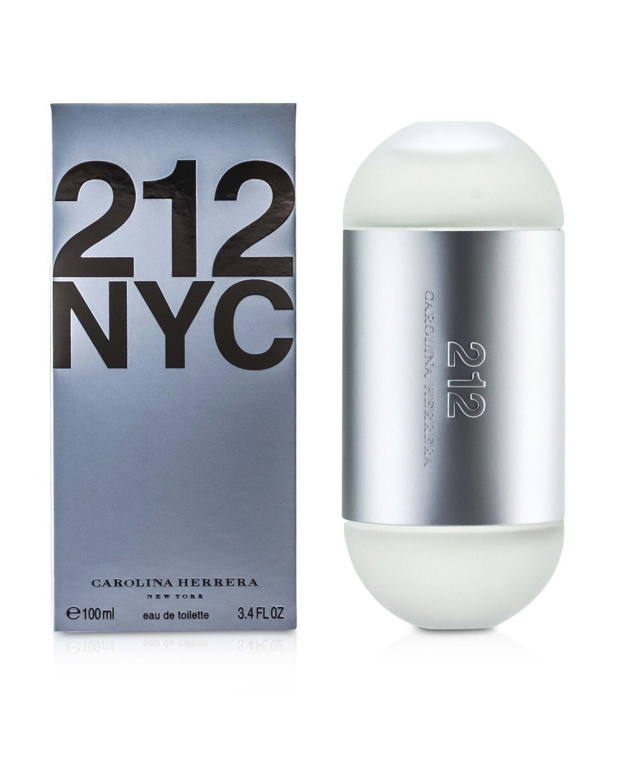 1 Carolina Herrera 212 NYC Eau De Toilette Spray  2x50ml/1.7oz, 1 of 3