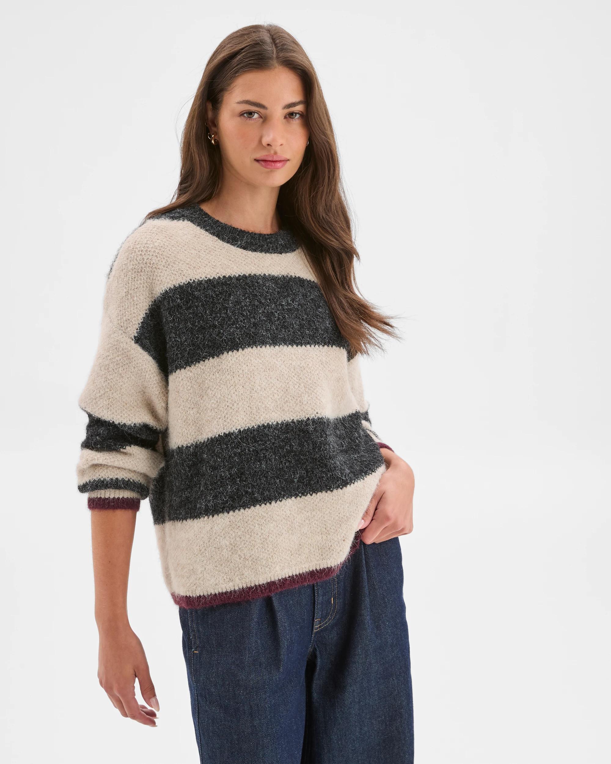 4 Target Petites Petites Crew Neck Honeycomb Stitch Jumper , 4 of 8