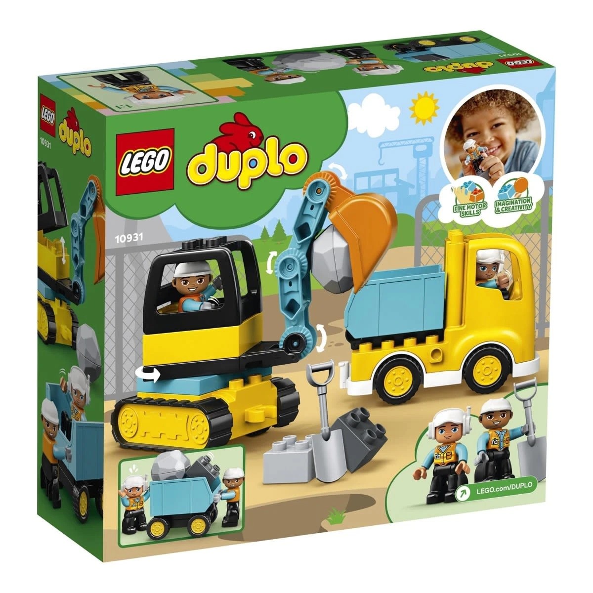11 LEGO DUPLO Town Truck & Tracked Excavator 10931, 11 of 11