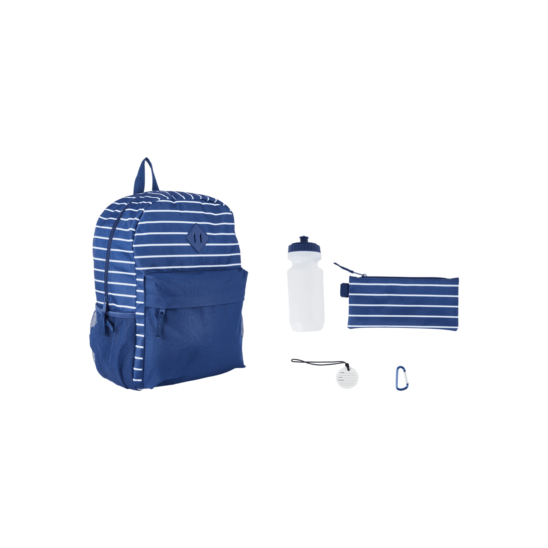1 5 Piece Stripe Backpack Set, 1 of 7