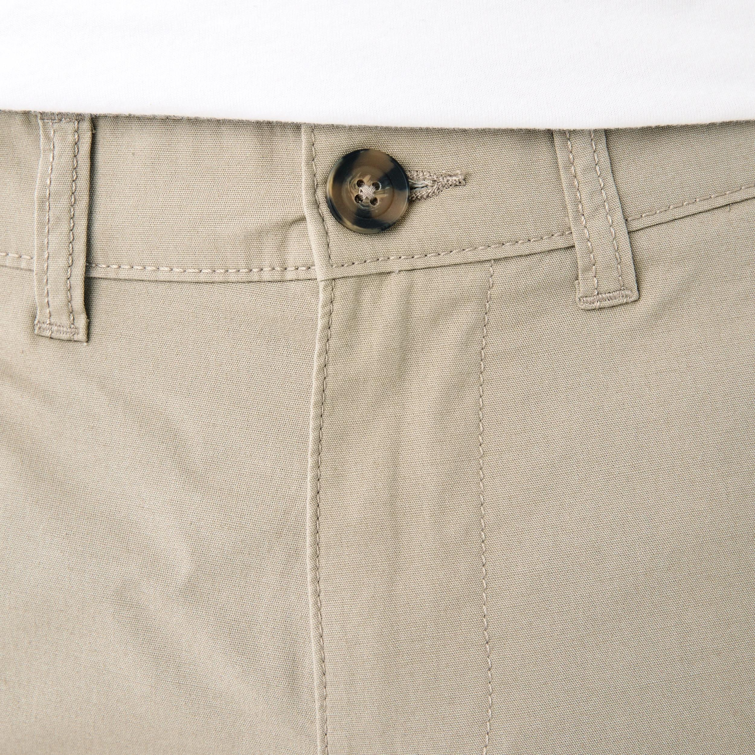 4 Fitted Waist Regular Chino Shorts Bge Almnm, 4 of 6