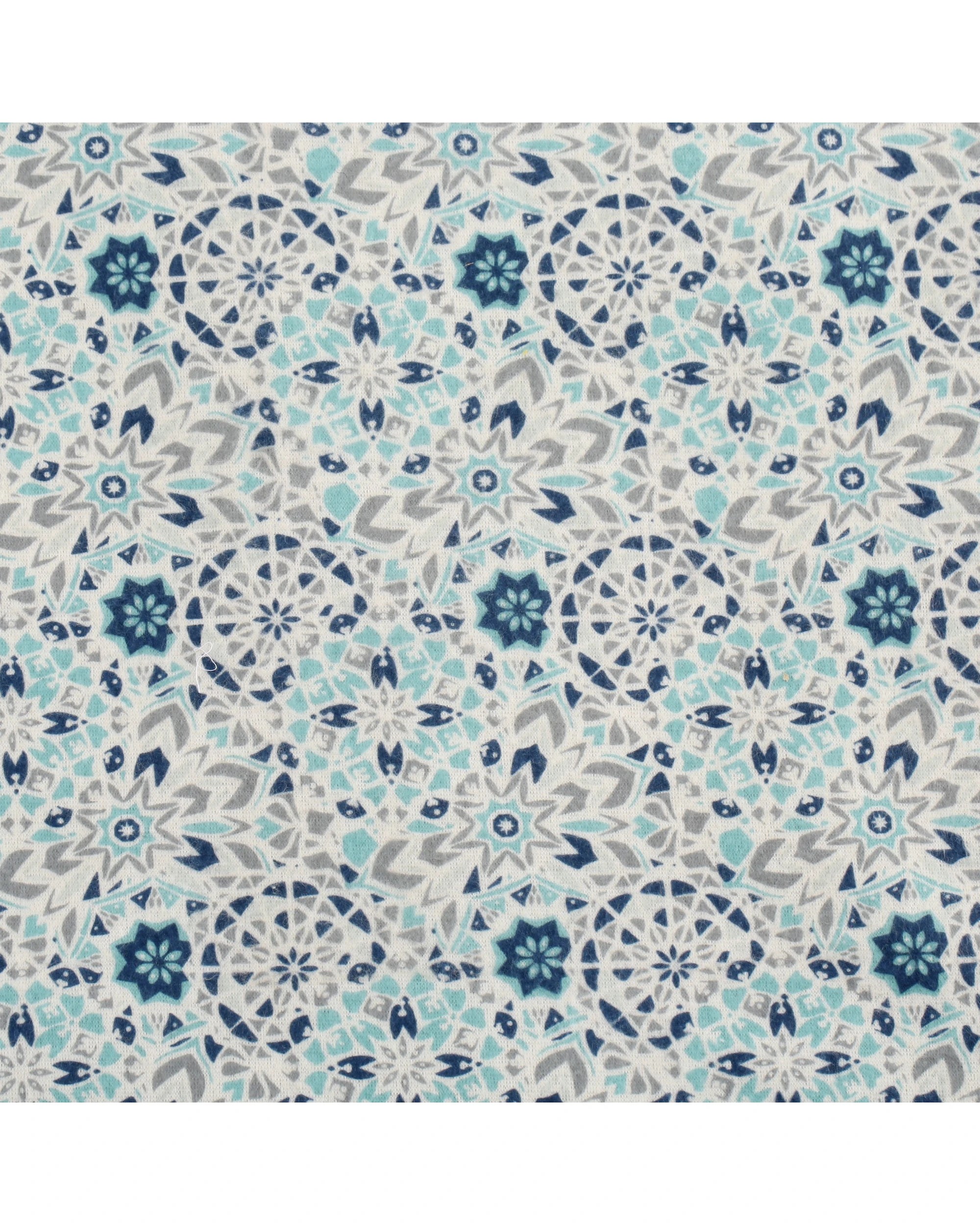 5 Sherwood Cotton Top Picnic Rug 200x150cm - Blue Mosaic, 5 of 6