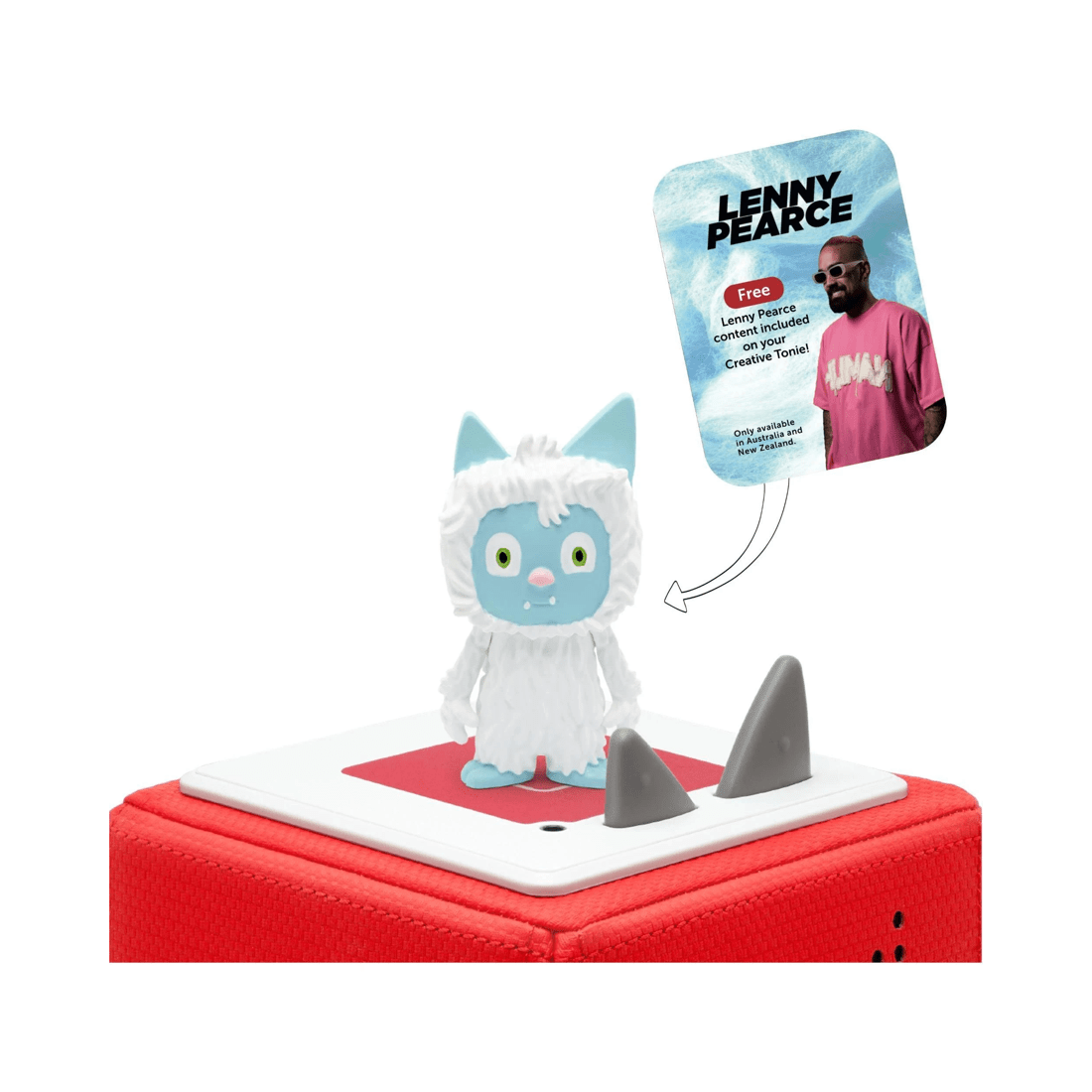 1 Tonies - Creative Tonie - Yeti Tonie Audio Character x Lenny Pearce - Multi, 1 of 7