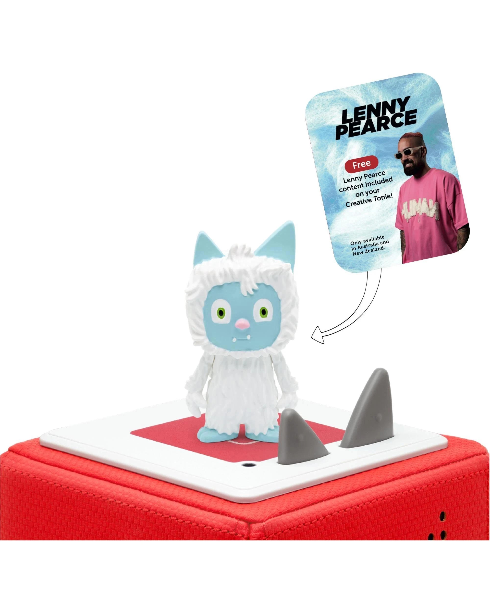 1 Tonies - Creative Tonie - Yeti Tonie Audio Character x Lenny Pearce - Multi, 1 of 7