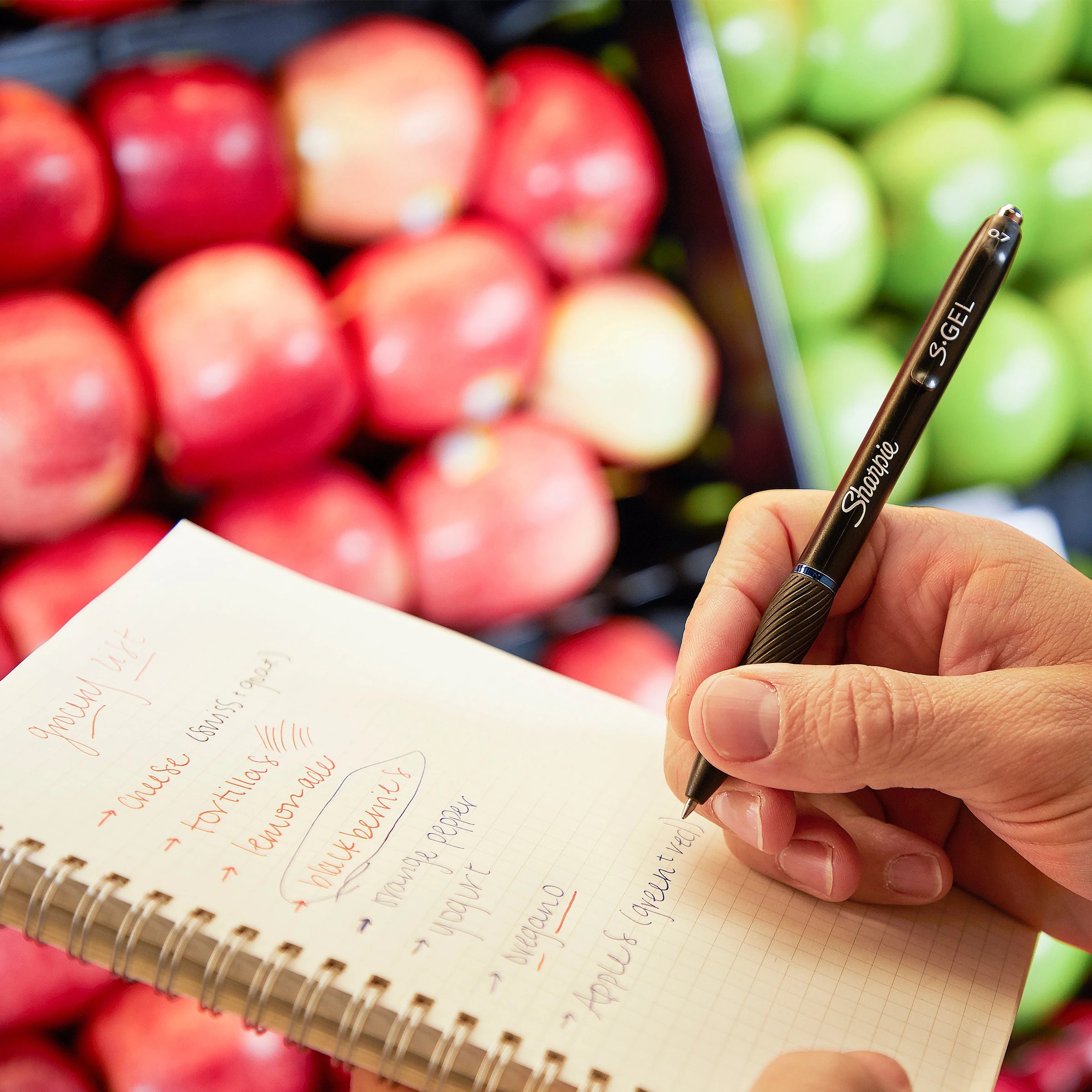 5 2 Pack Sharpie Retractable 0.7mm Gel Pen - Blue, 5 of 10