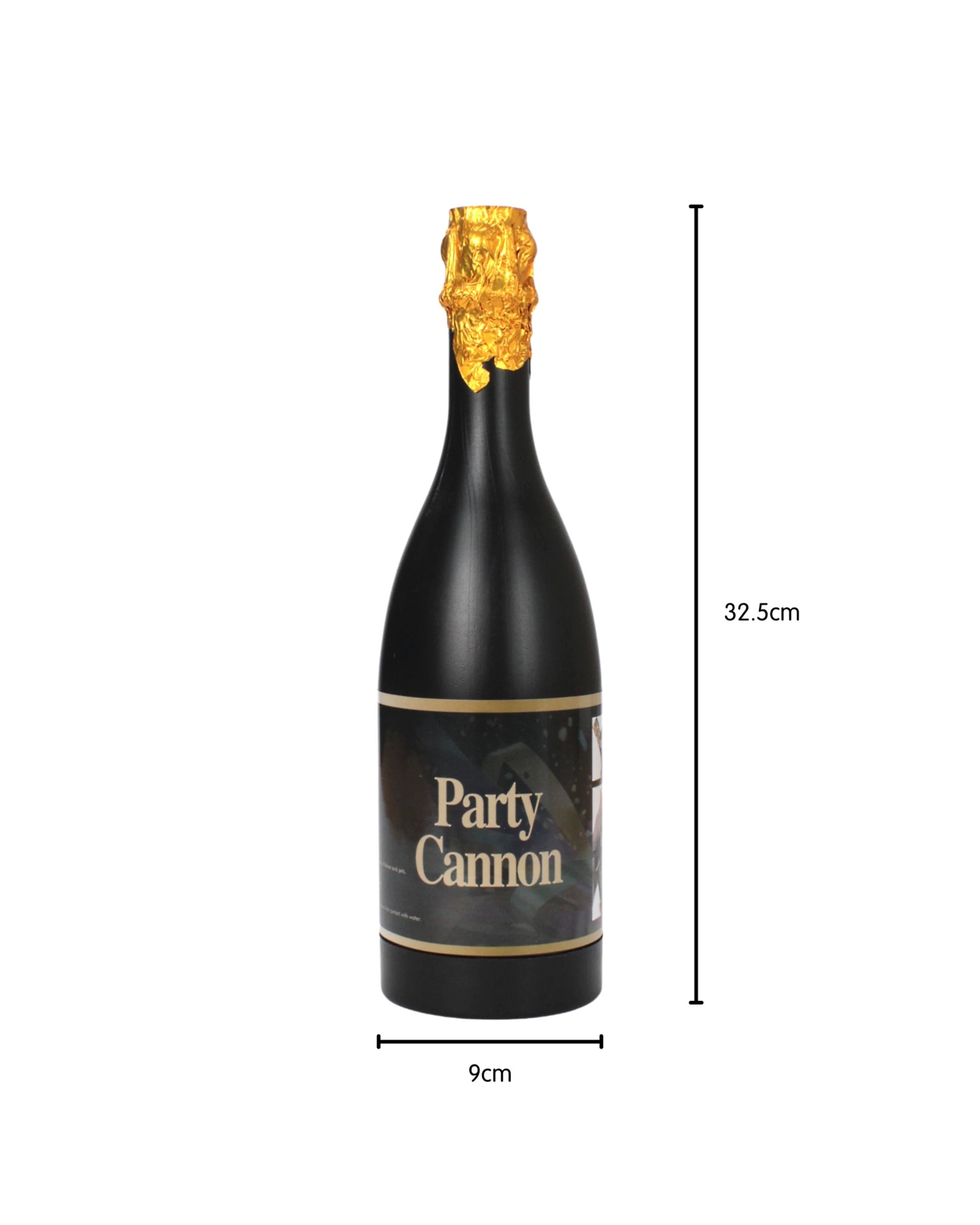 2 Party Maker Champagne Bottle Party Popper - Metallic, 2 of 5