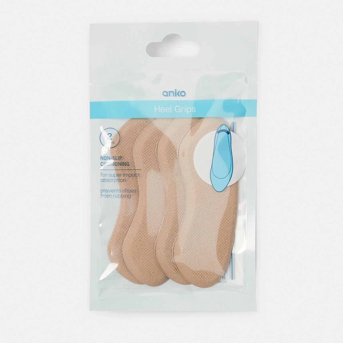 3 2 Pack Heel Grips, 3 of 3