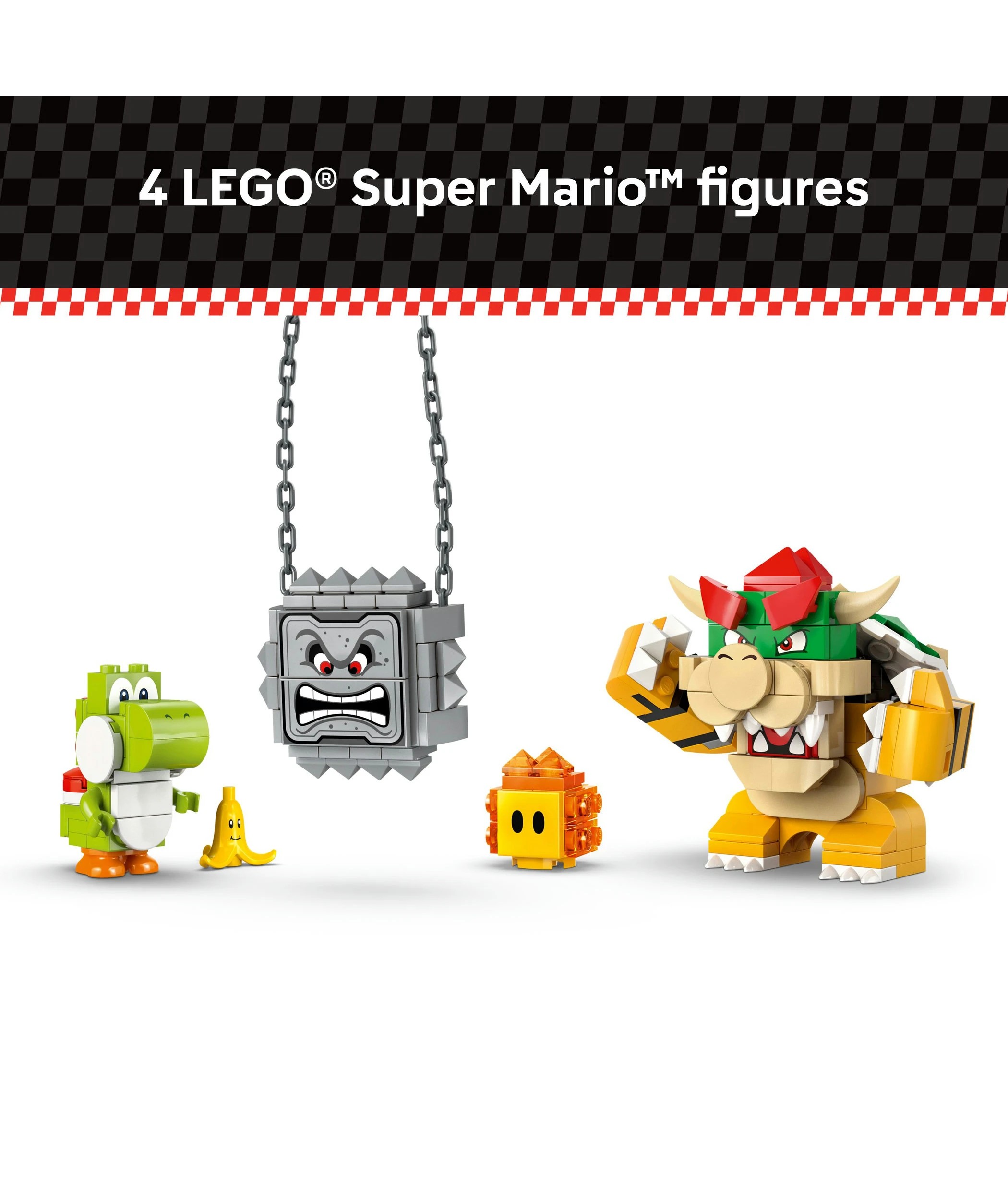 6 LEGO Super Mario Mario Kart - Bowser's Castle 72039, 6 of 10