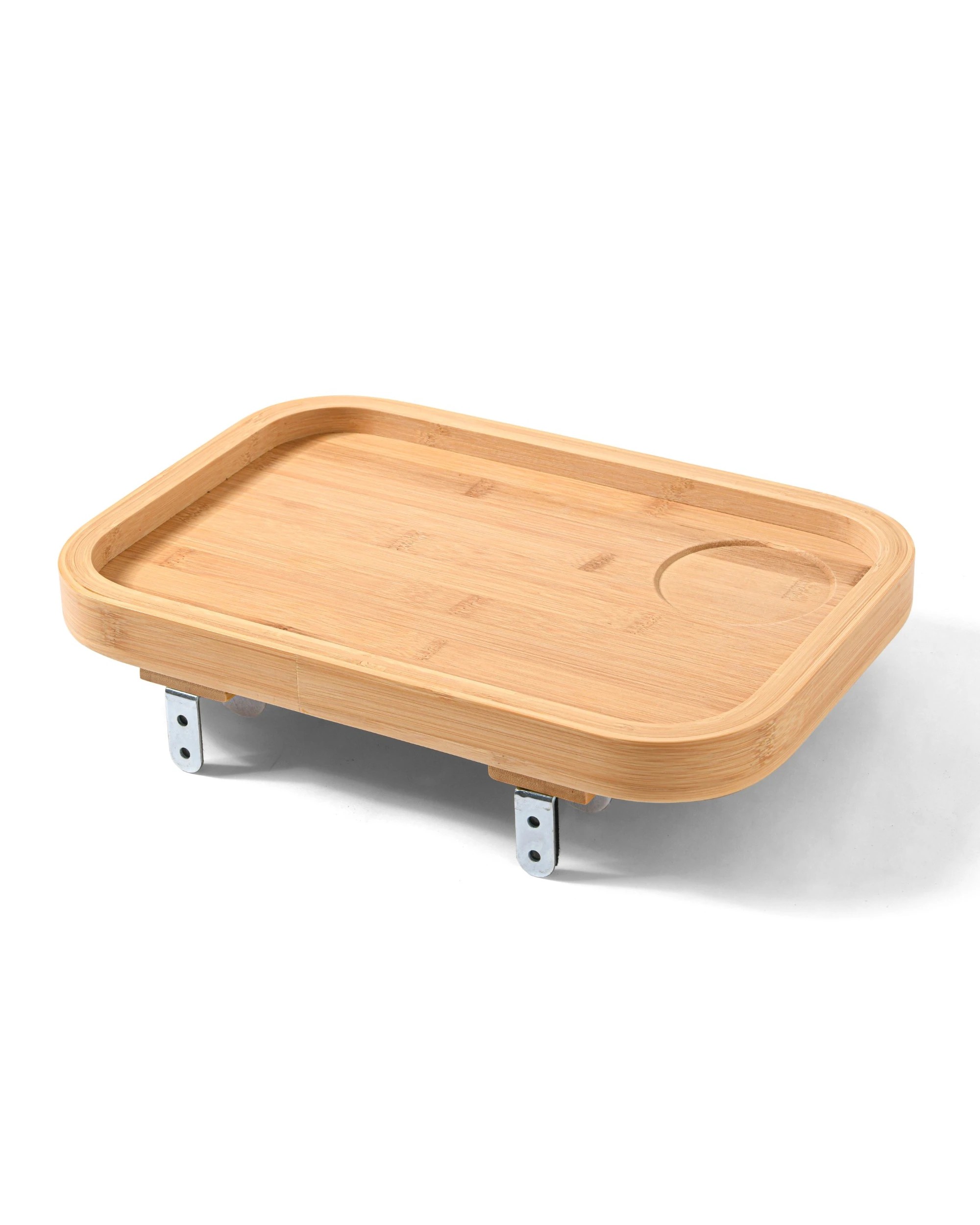 5 Sherwood Japandi Bamboo Floating Bedside Table - Natural, 5 of 10