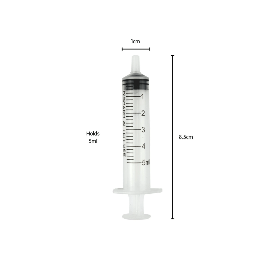 3 Durmaz Plastic Dessert Syringes 5ML Pack of 12, 3 of 3