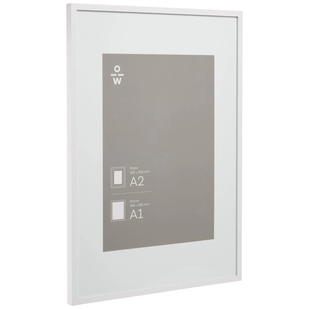 1 Officeworks Poster Frame A1 White, 1 of 4