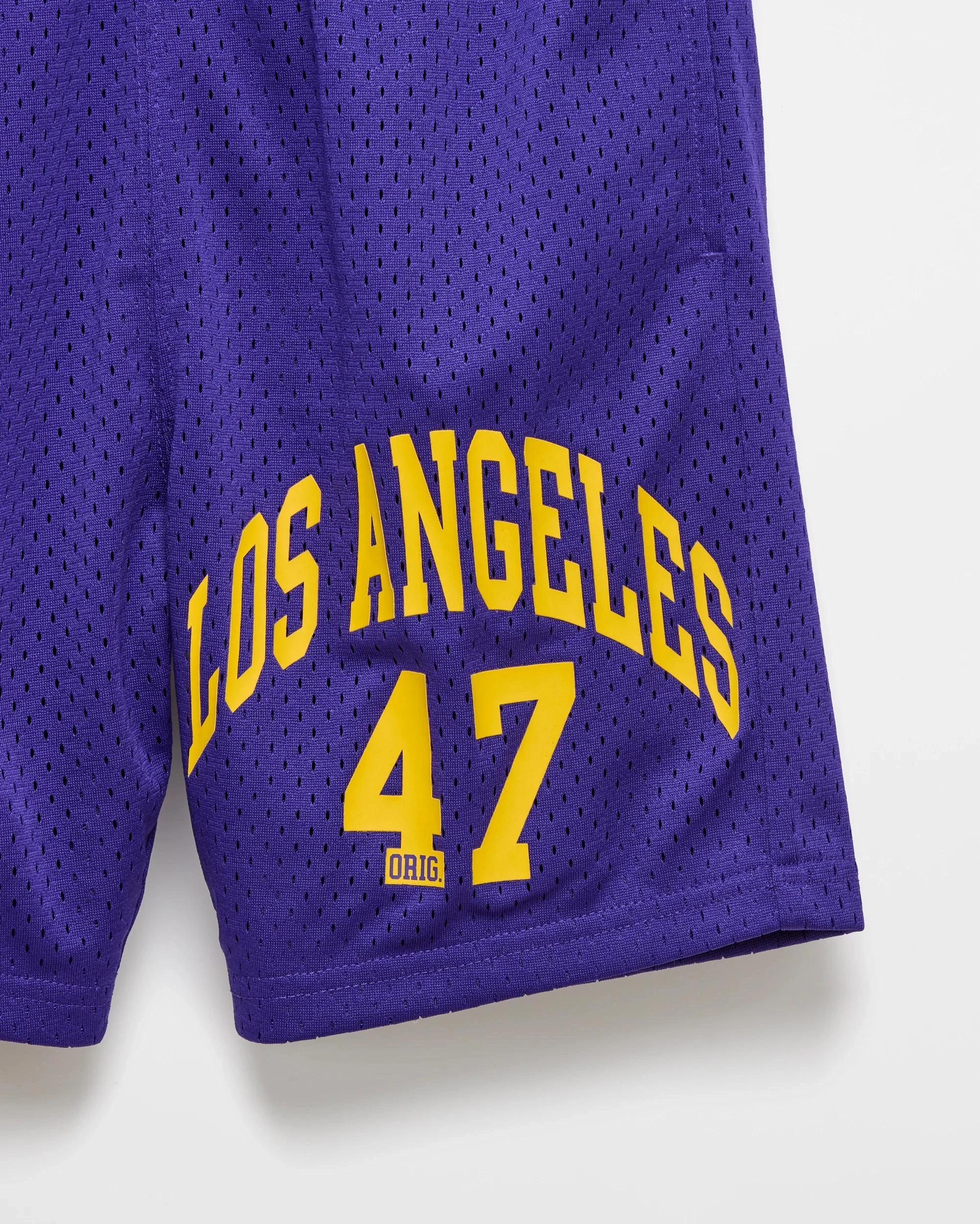 3 Target NBA Team Mesh Basketball Shorts LA LAKERS, 3 of 4