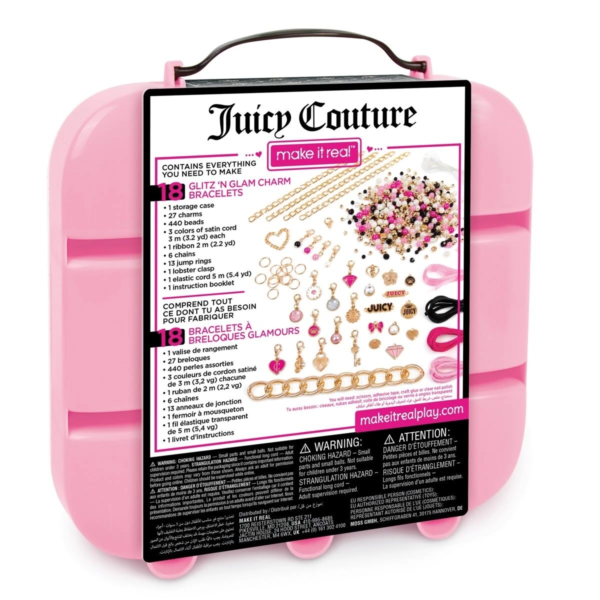 6 494 Piece Make It Real: Juicy Couture Glitz 'N Glam Charm Bracelets, 6 of 6