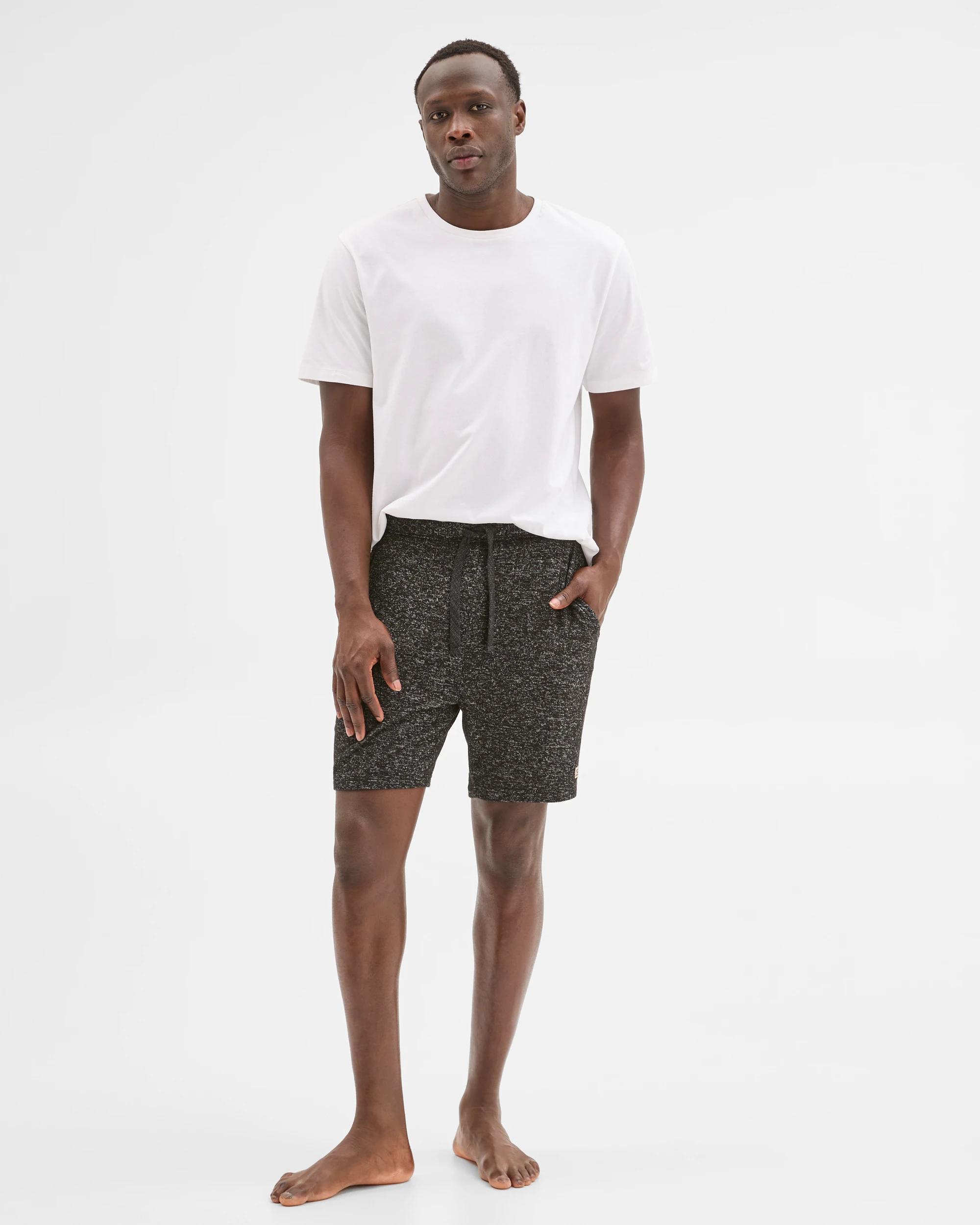 2 Maxx Cozy Knit Sleep Lounge Shorts BLACK, 2 of 6