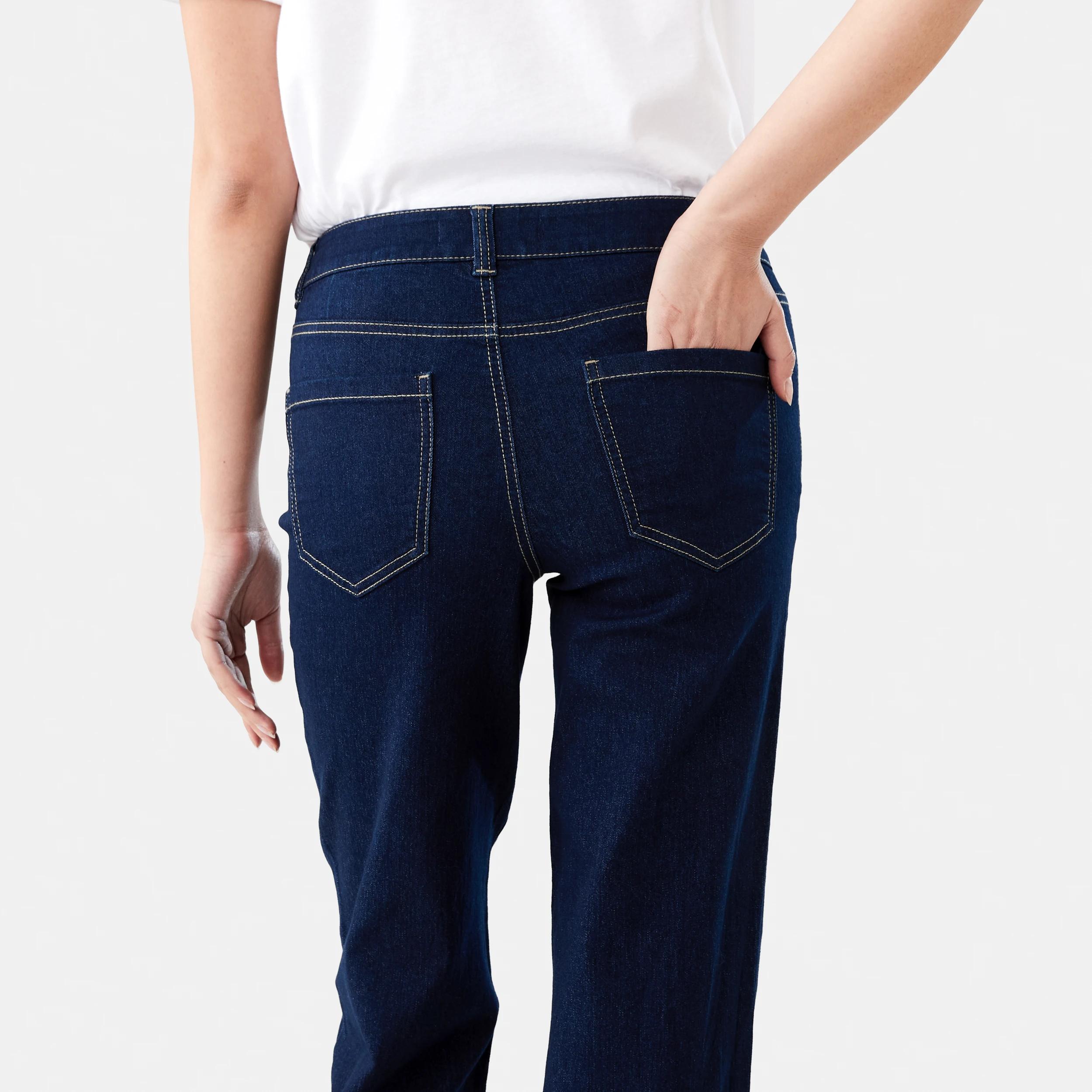 8 Classic Straight Jeans DENIM INDIGO, 8 of 10