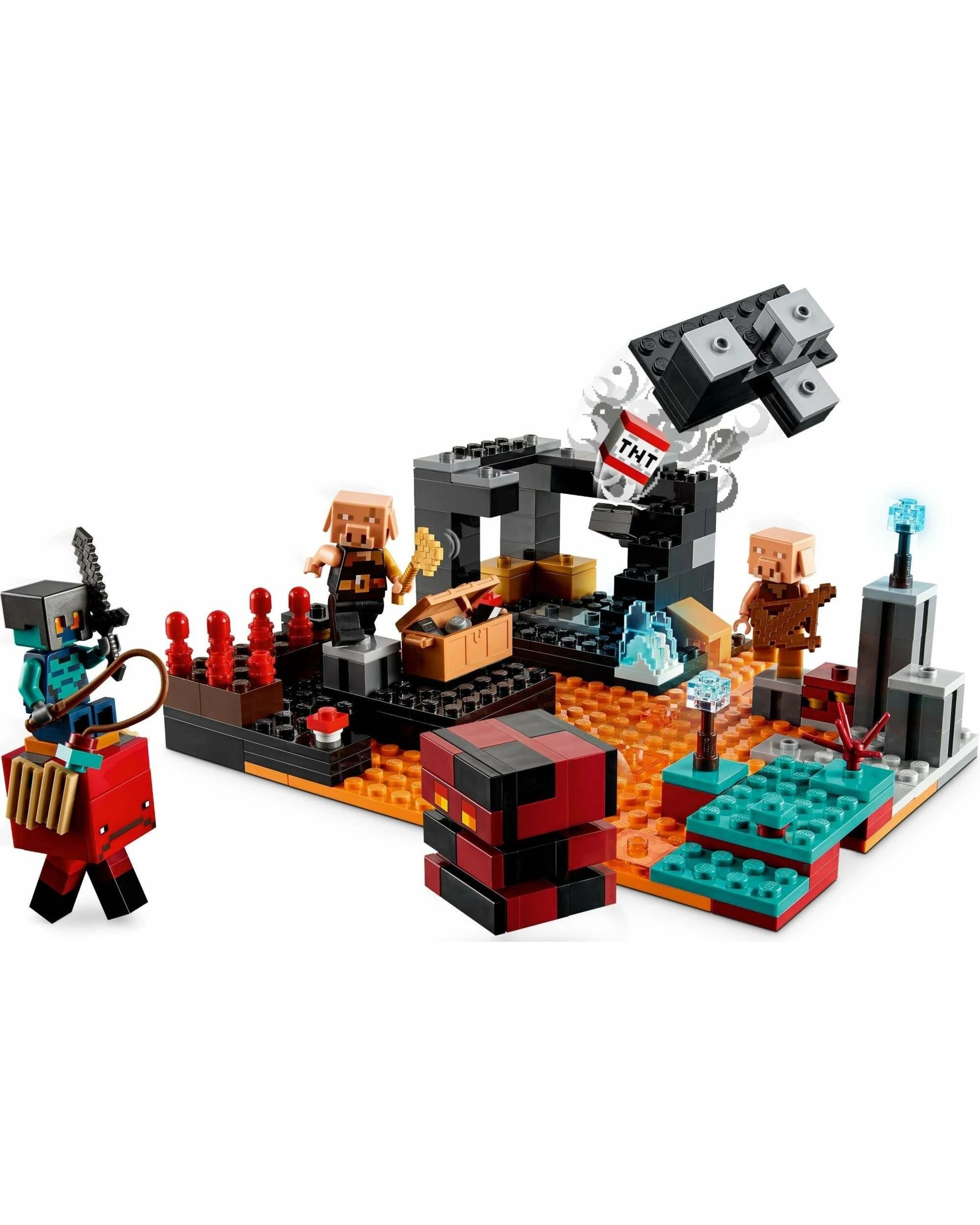 2 LEGO 21185 Nether Bastion - Minecraft Action Figure Playset, 2 of 5