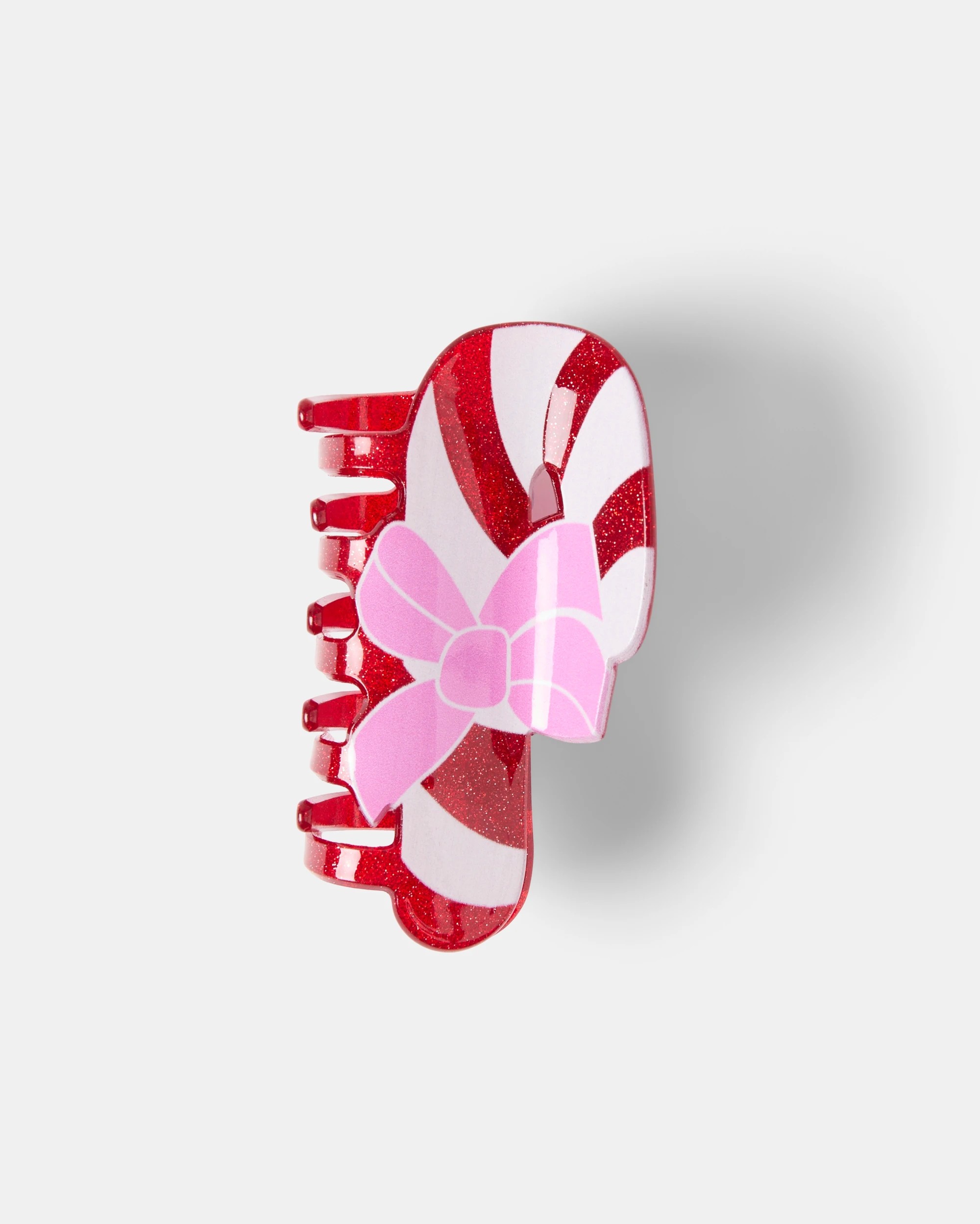 Red Candy Cane Claw Hair Clip - Kmart