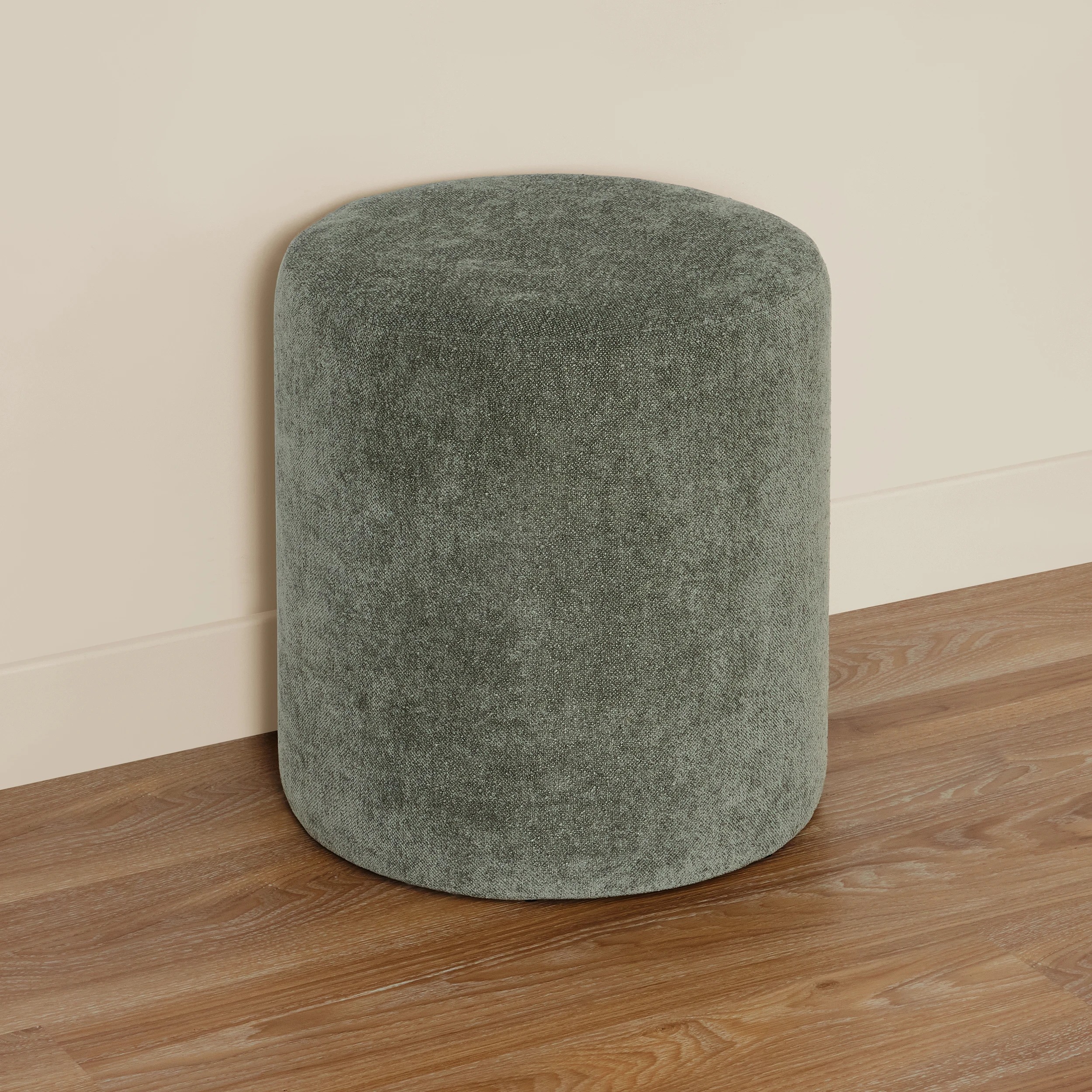 3 Chenille Ottoman, 3 of 5