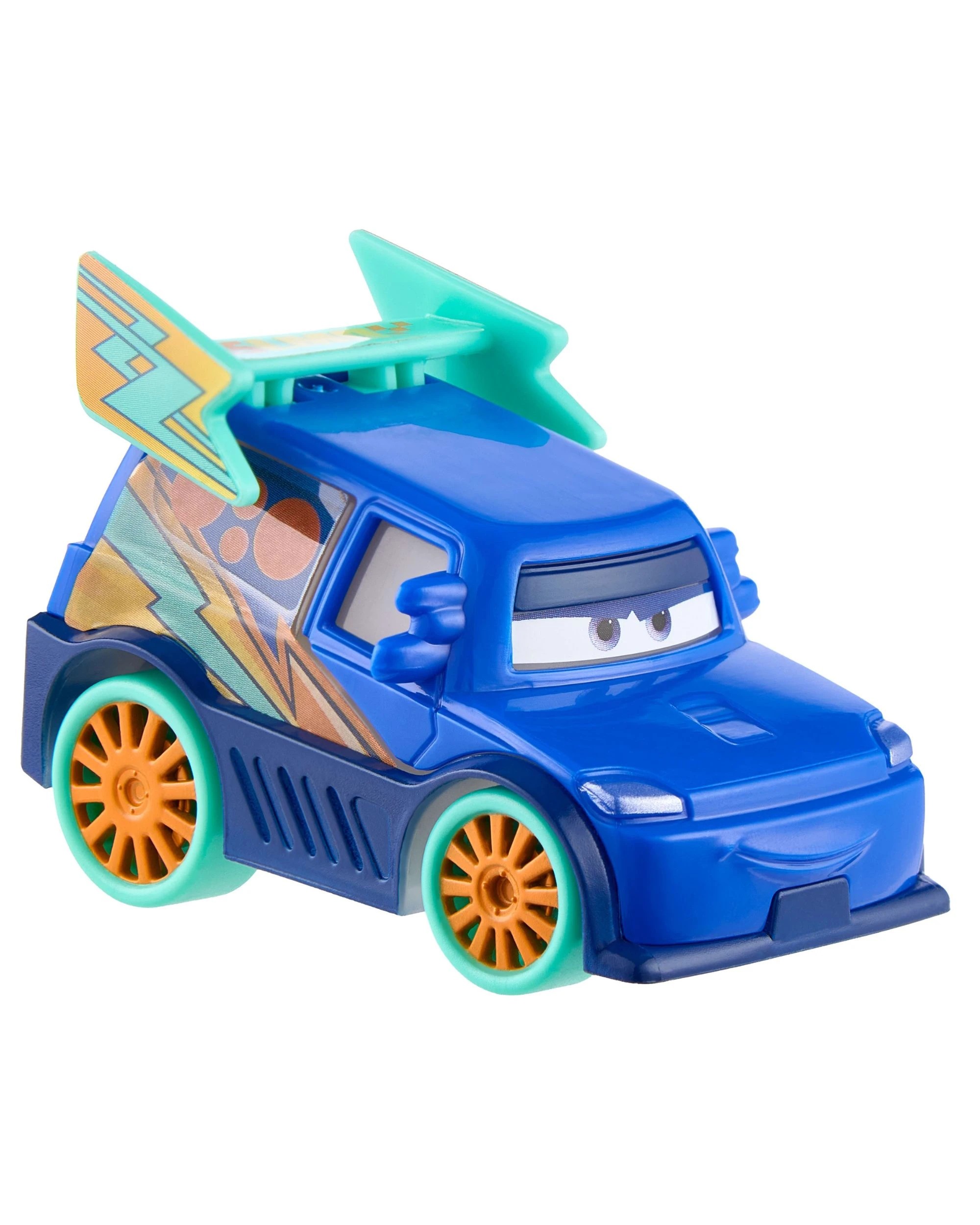 4 Disney and Pixar Cars 1:55 Scale Toy Vehicle - Assorted - Blue, 4 of 4
