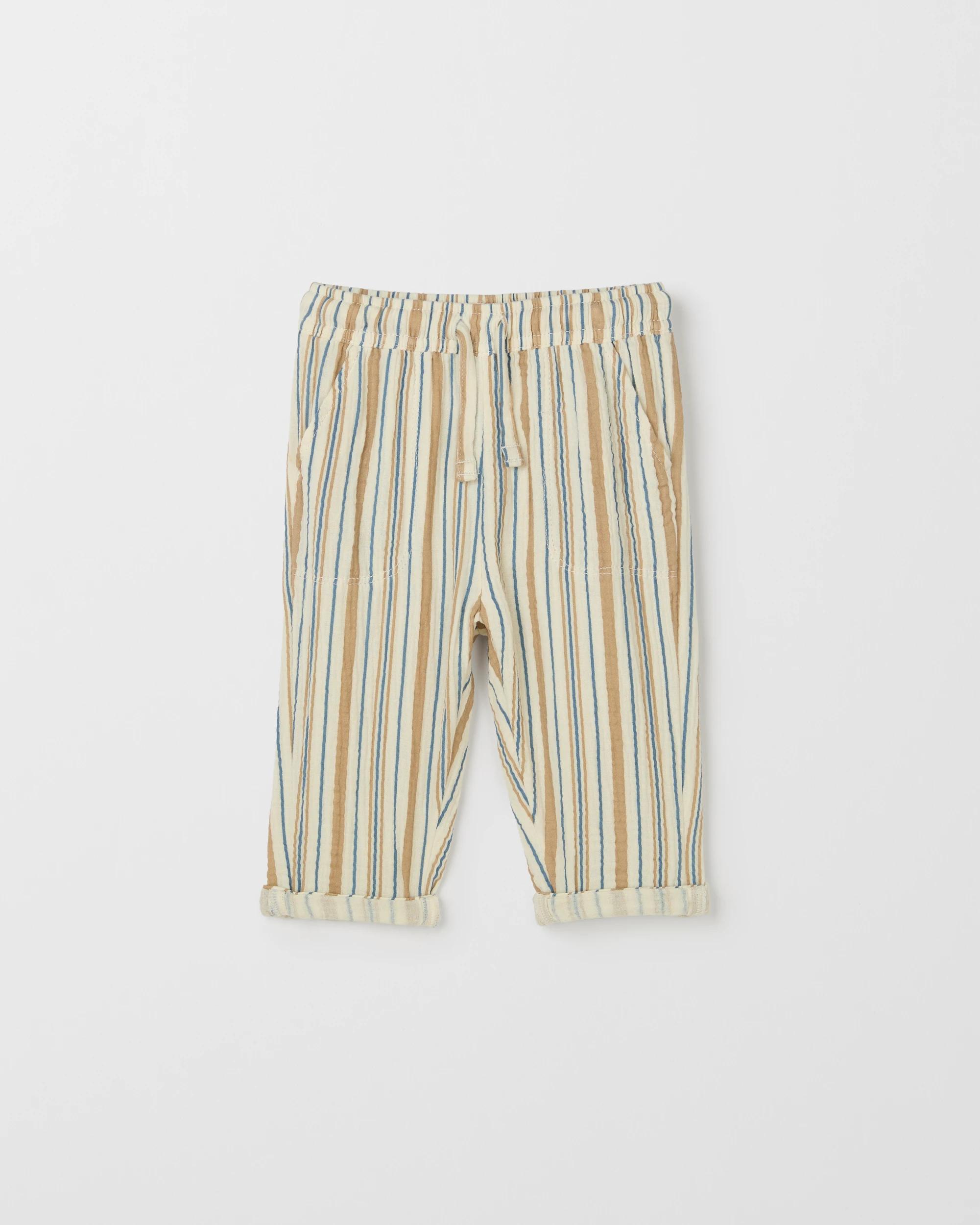 4 Target Baby Muslin Pants NEUTRAL, 4 of 5