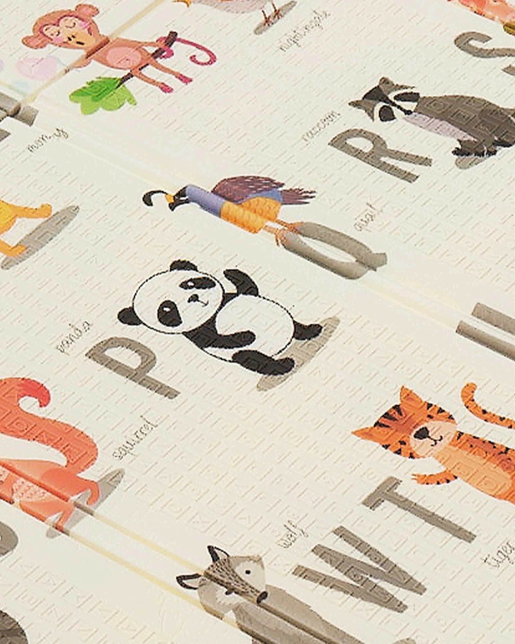 8 Playpals Reversible Kids Play Mat Foldable Baby Crawling Floor Pad XPE Foam Non-slip Carpet Alphabet, 8 of 10