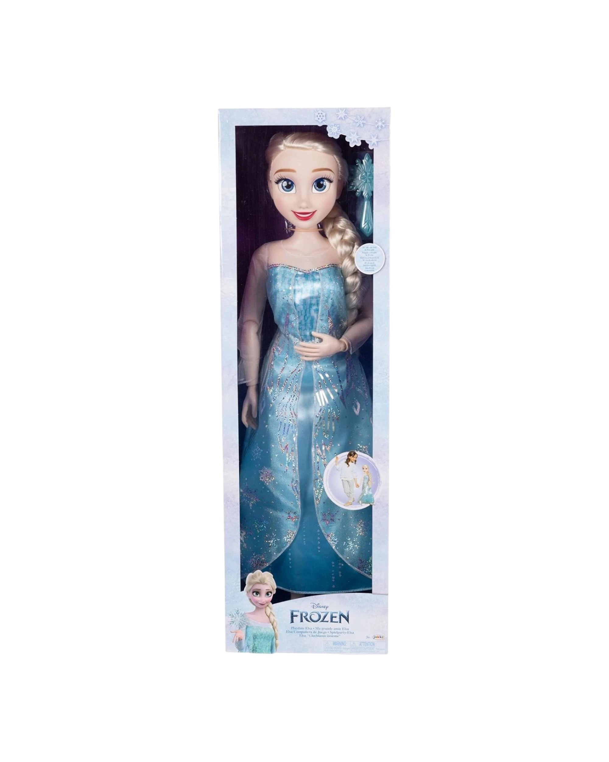 4 Disney Princess Playdate Elsa 32 inch Doll, 4 of 8