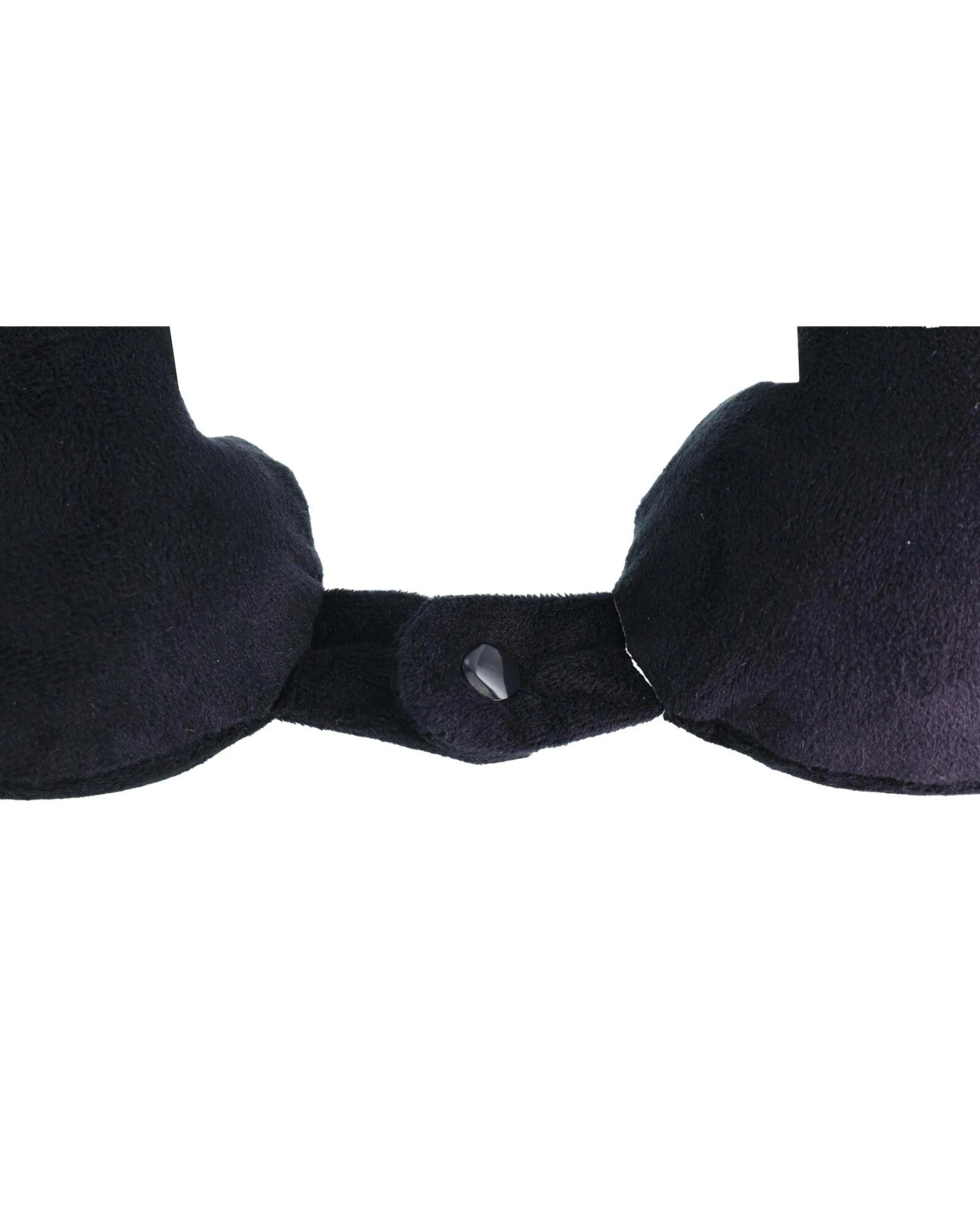 4 Milleni Memory Foam Comfort Ergonomic Air Travel Neck Pillow Neck Support Flight - Black, 4 of 4