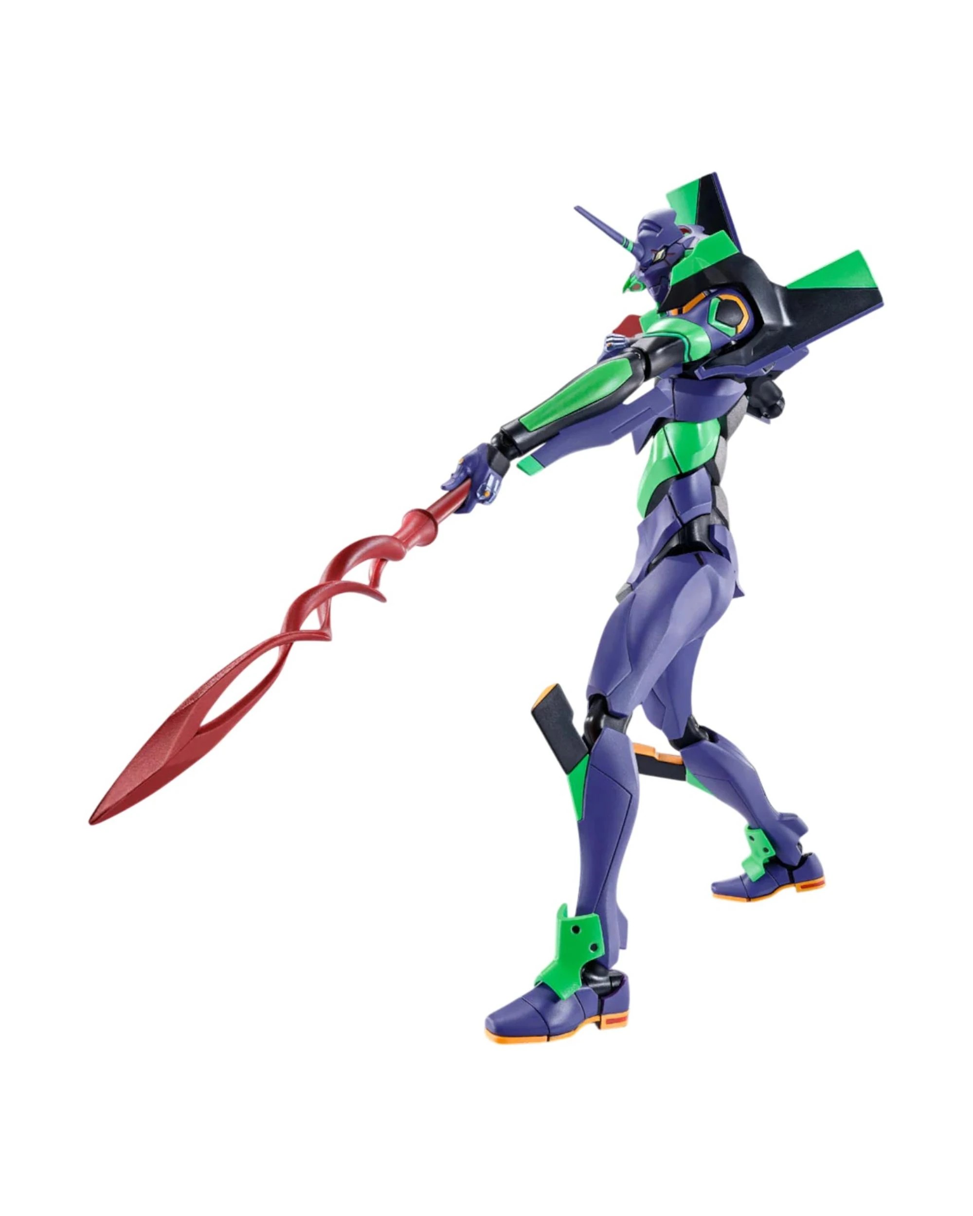 1 Tamashii Nations The Robot Spirits Side Eva Evangelion Test Type-01 Spear of Cassius Figure, 1 of 7