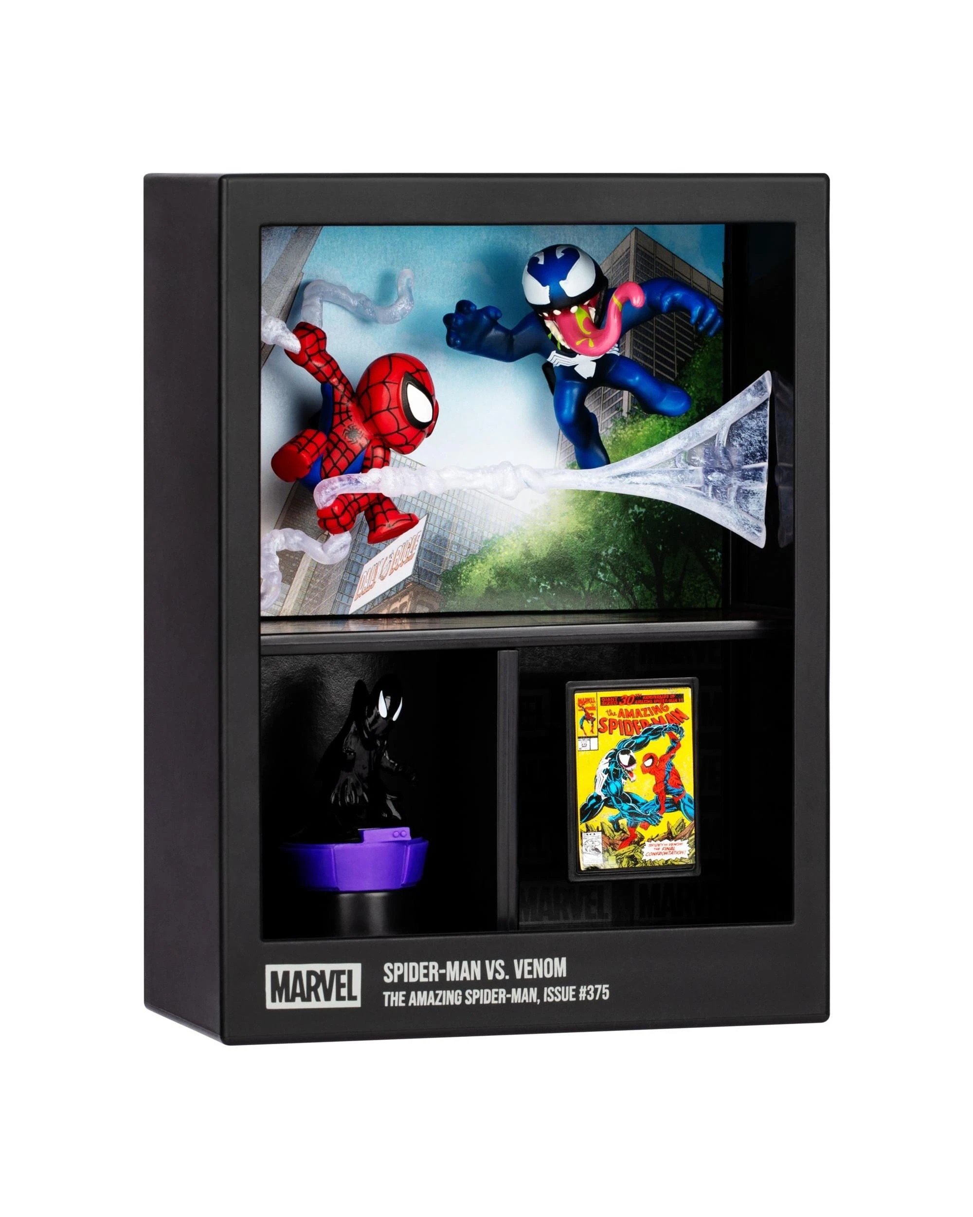 3 Fandrop Marvel MV02 Spider-Man vs Venom 2 Figure Diorama, 3 of 7