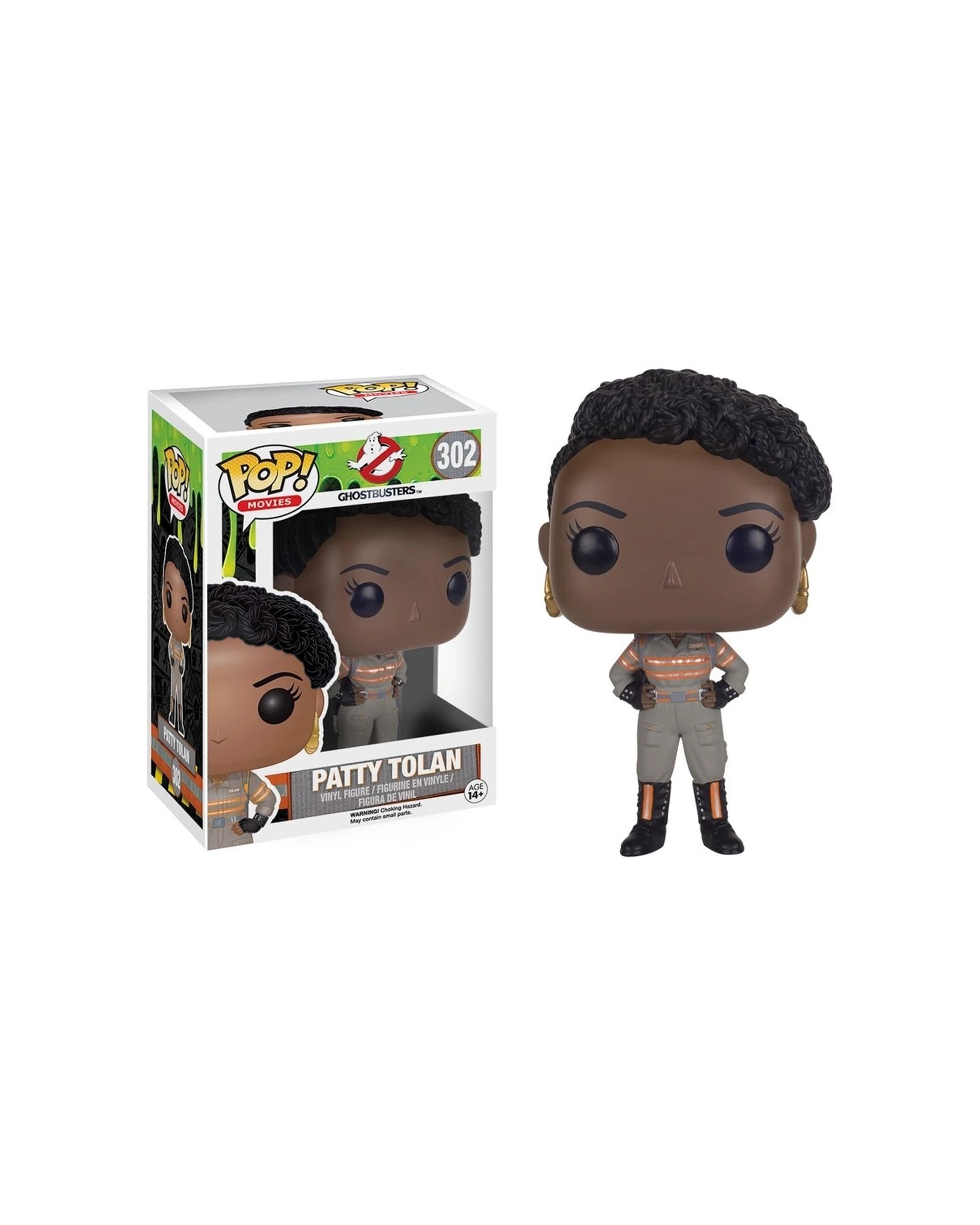3 Pop Vinyl Figurine Ghostbusters 2016 - Patty Tolan 10cm Vinyl Collectible - Multi, 3 of 3