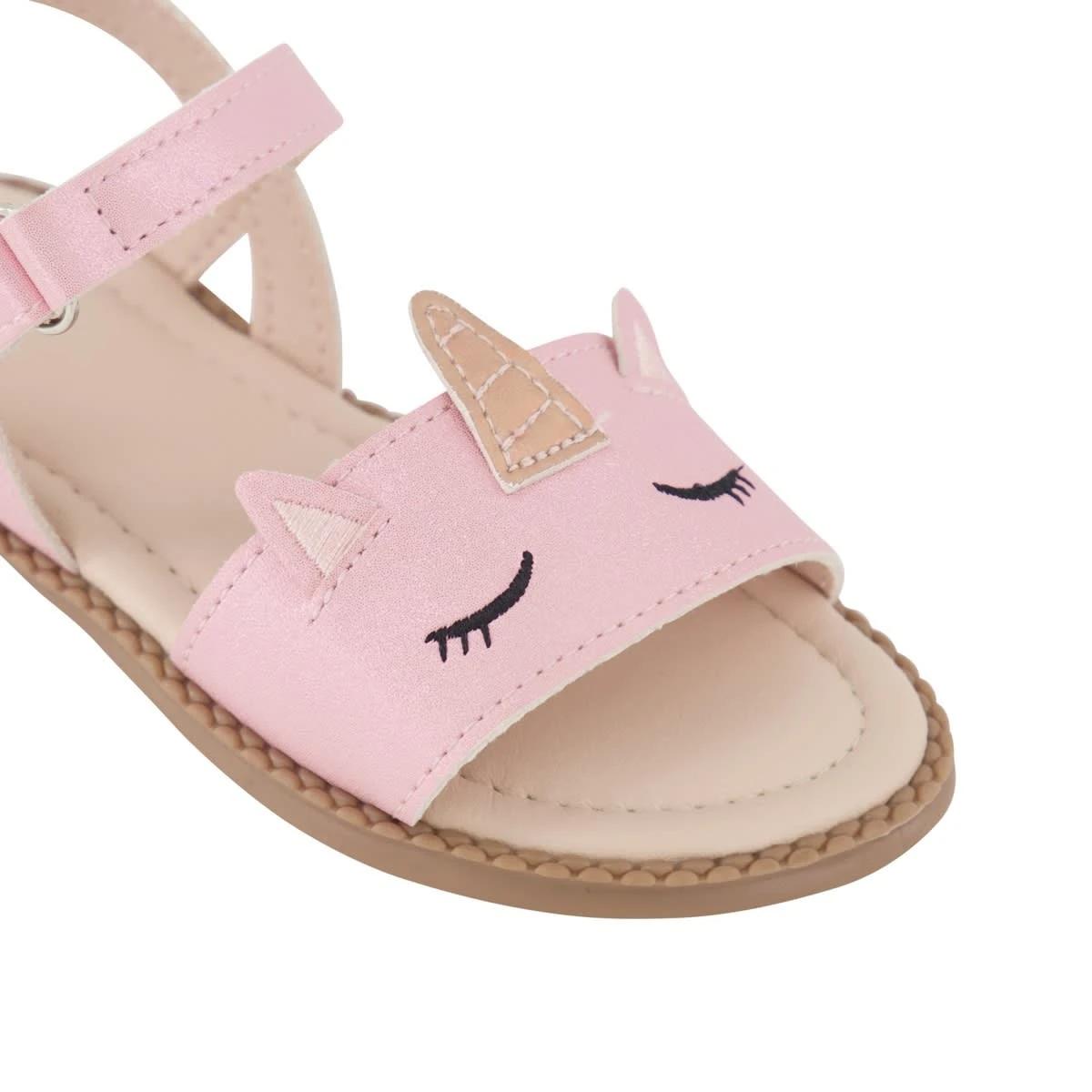 4 Junior Novelty Sandals Unicorn, 4 of 4