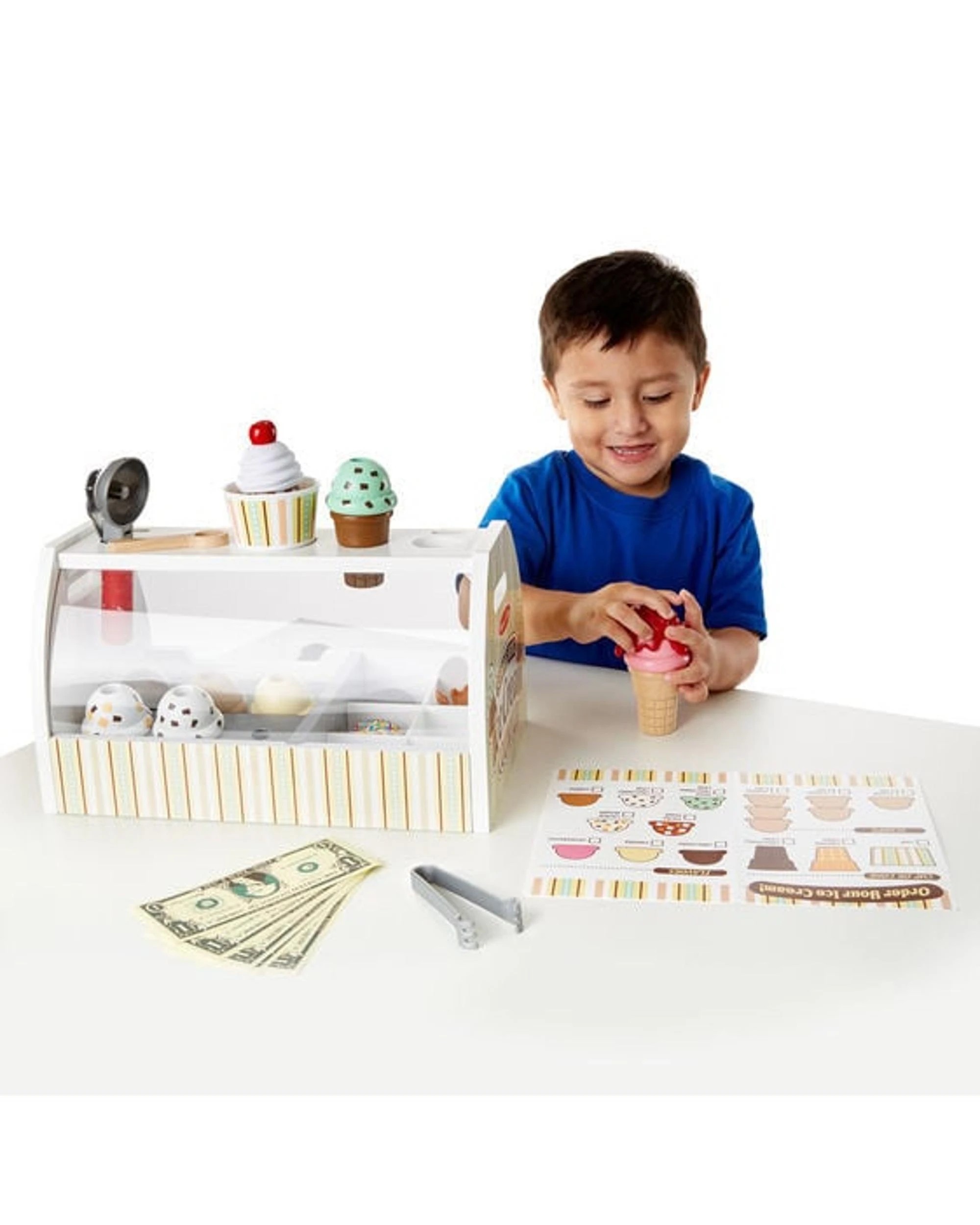 4 Melissa and Doug Scoop and Serve Ice Cream Counter, 4 of 5