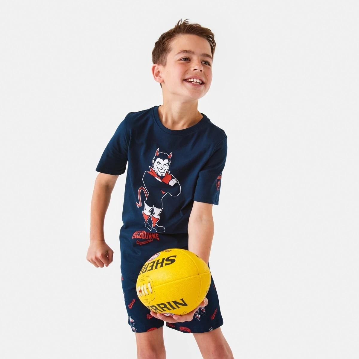 4 Active Kids AFL Pyjama Set Melbourne, 4 of 10