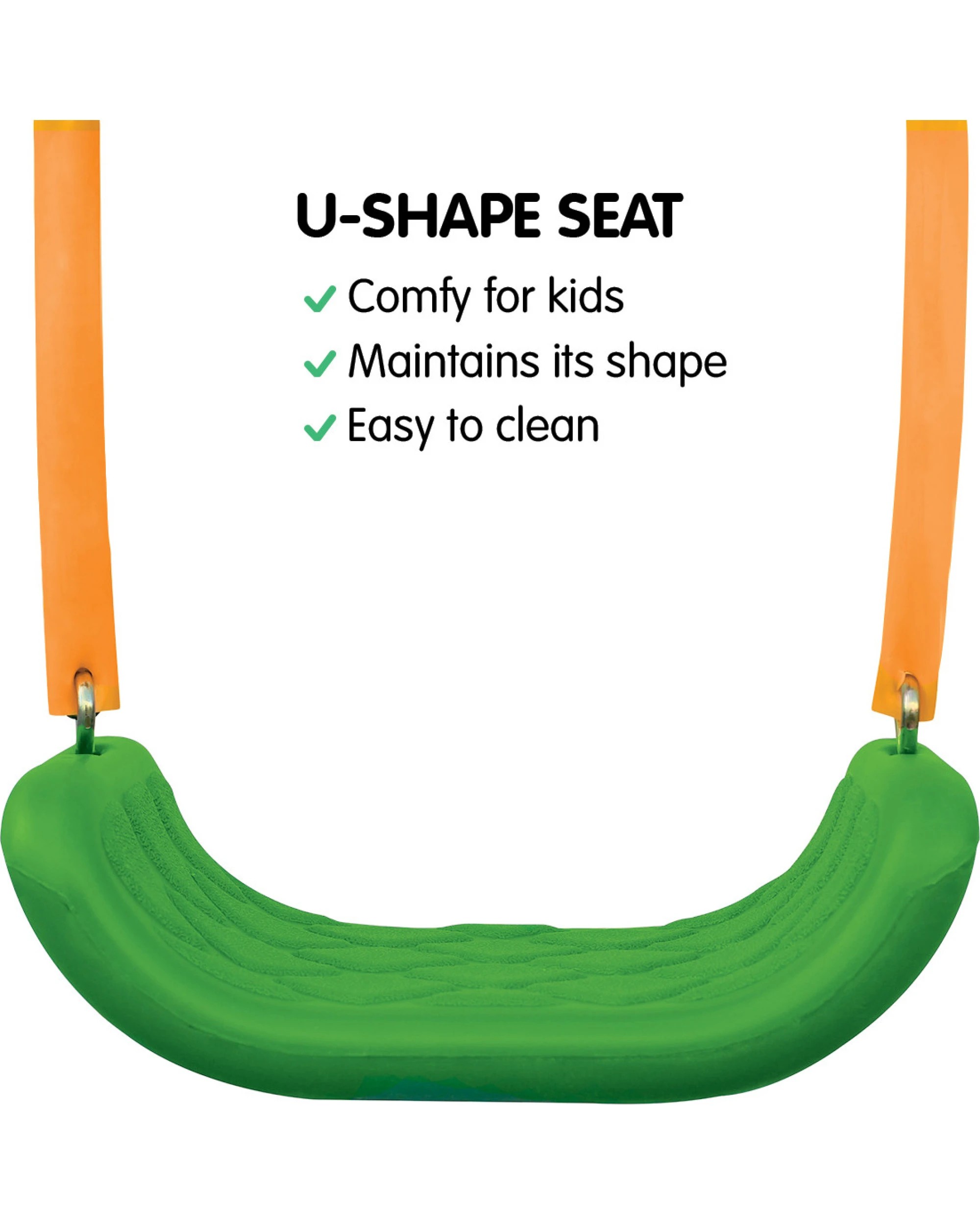 4 Kahuna Kids 4-seater Swing Set Purple Green, 4 of 8