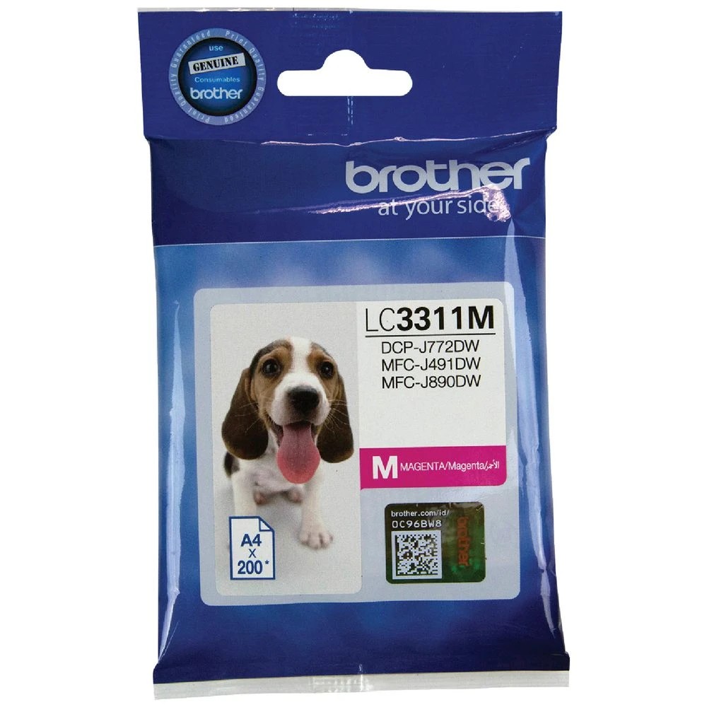 1 Brother LC 3311 Ink Cartridge Magenta, 1 of 2