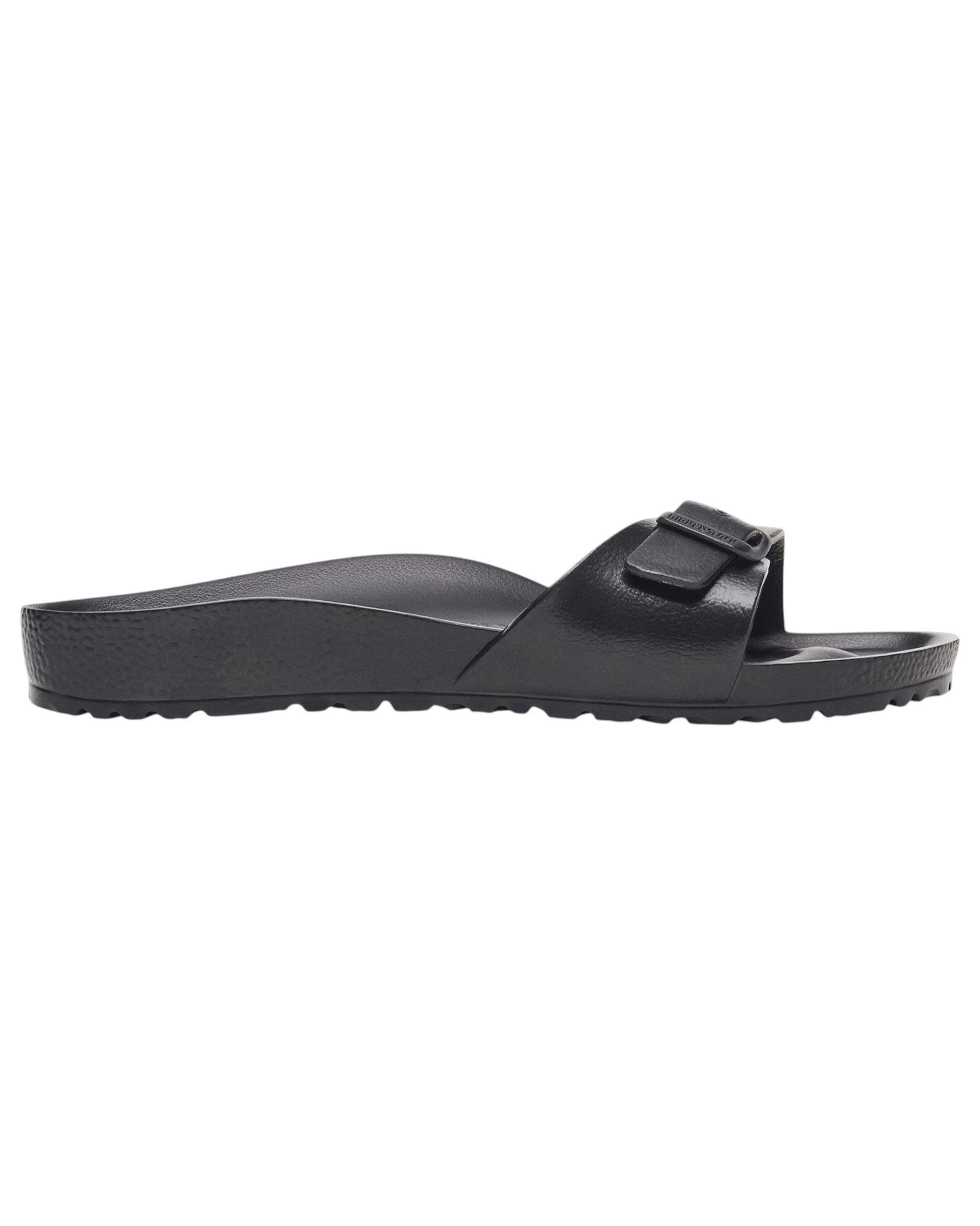 2 Birkenstock Mens Madrid Regular EVA Slip On Sandals BLACK, 2 of 5