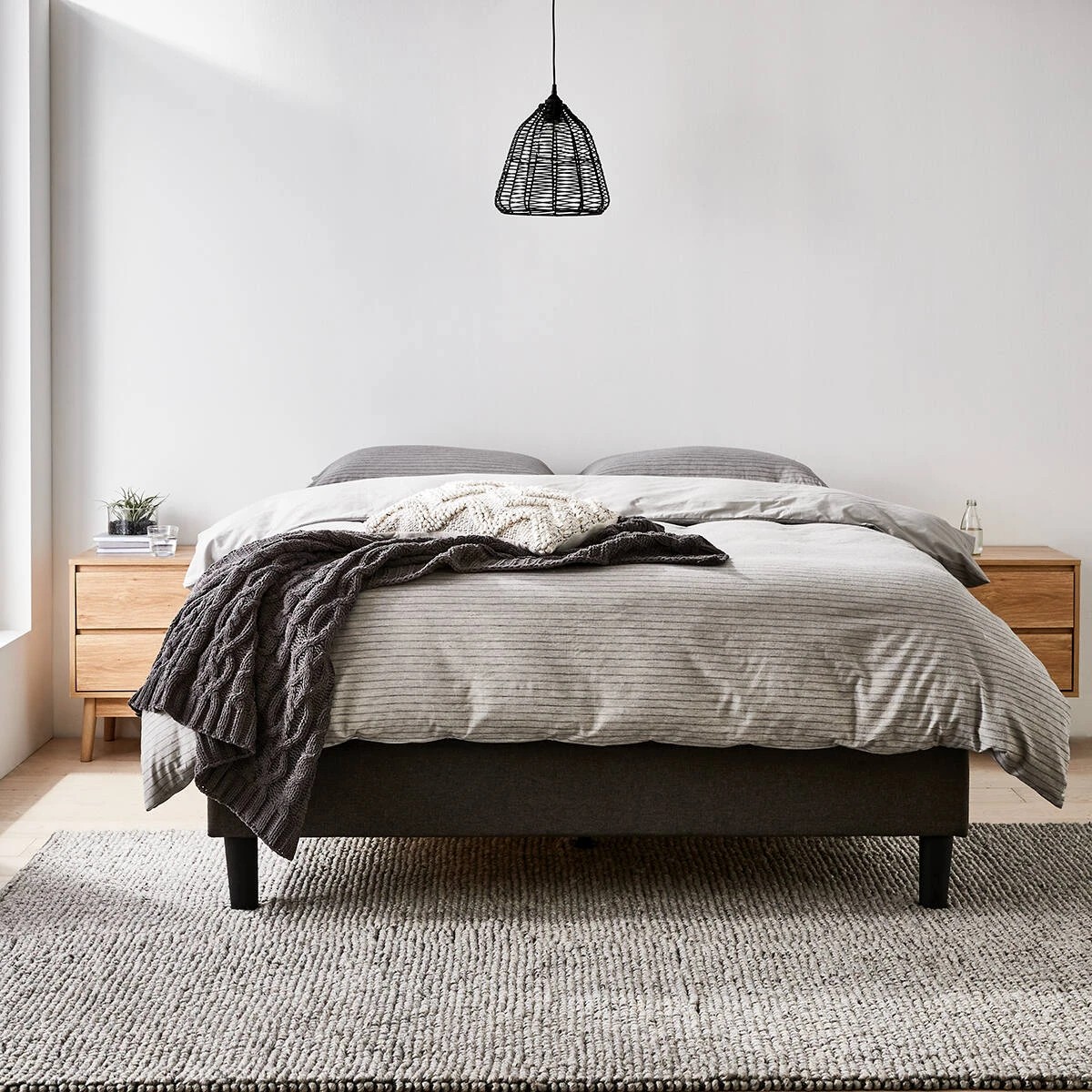 3 Thorne 2 Drawer Bedside Table, 3 of 8