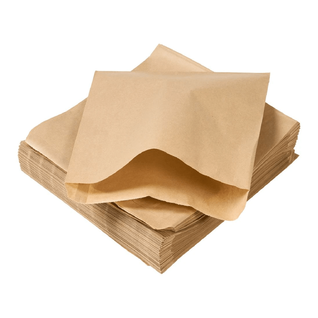 3 4 Square Paper Bags 275x300mm Brown 500 Pack, 3 of 3
