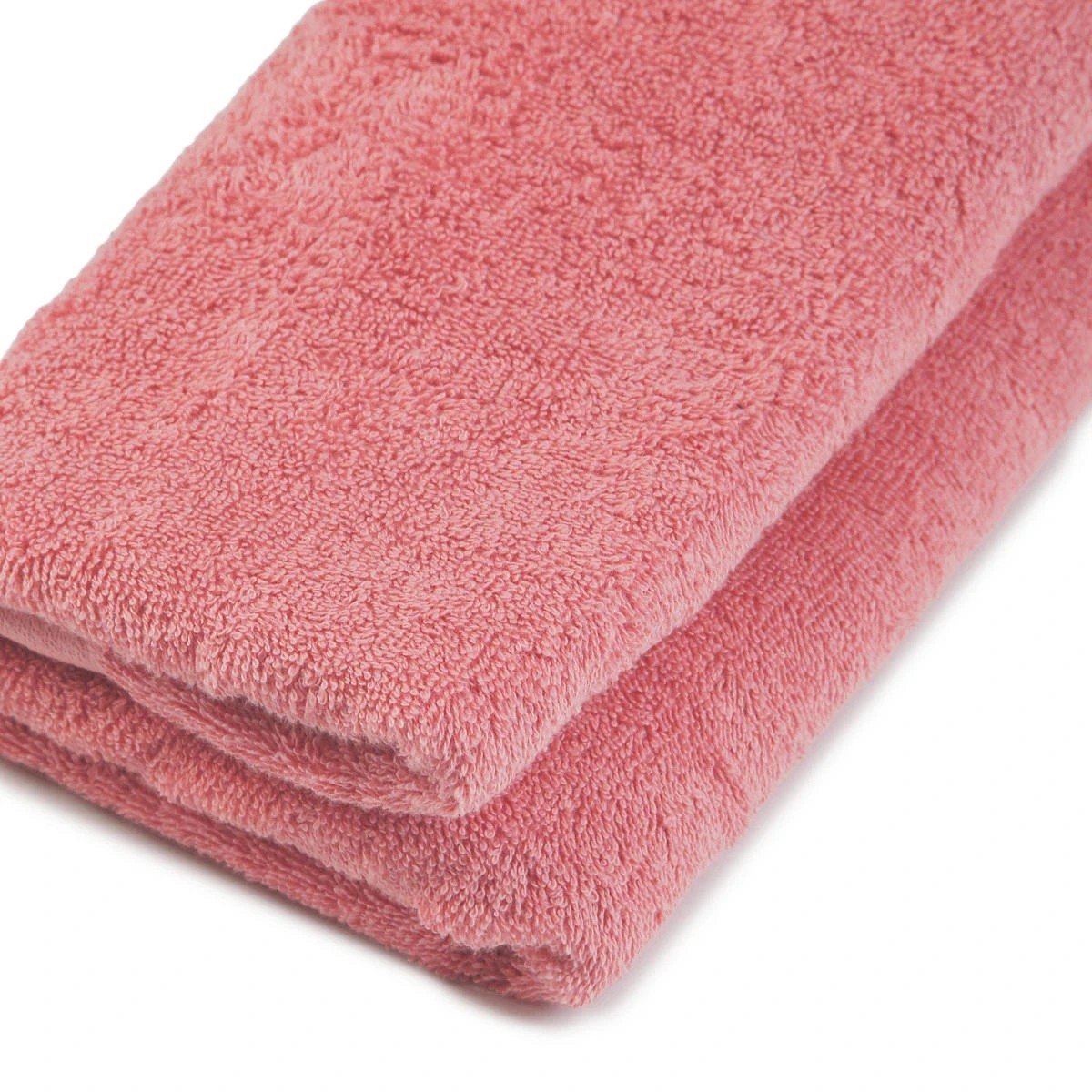 4 Malmo Cotton Bath Towel - Blush Pink, 4 of 5